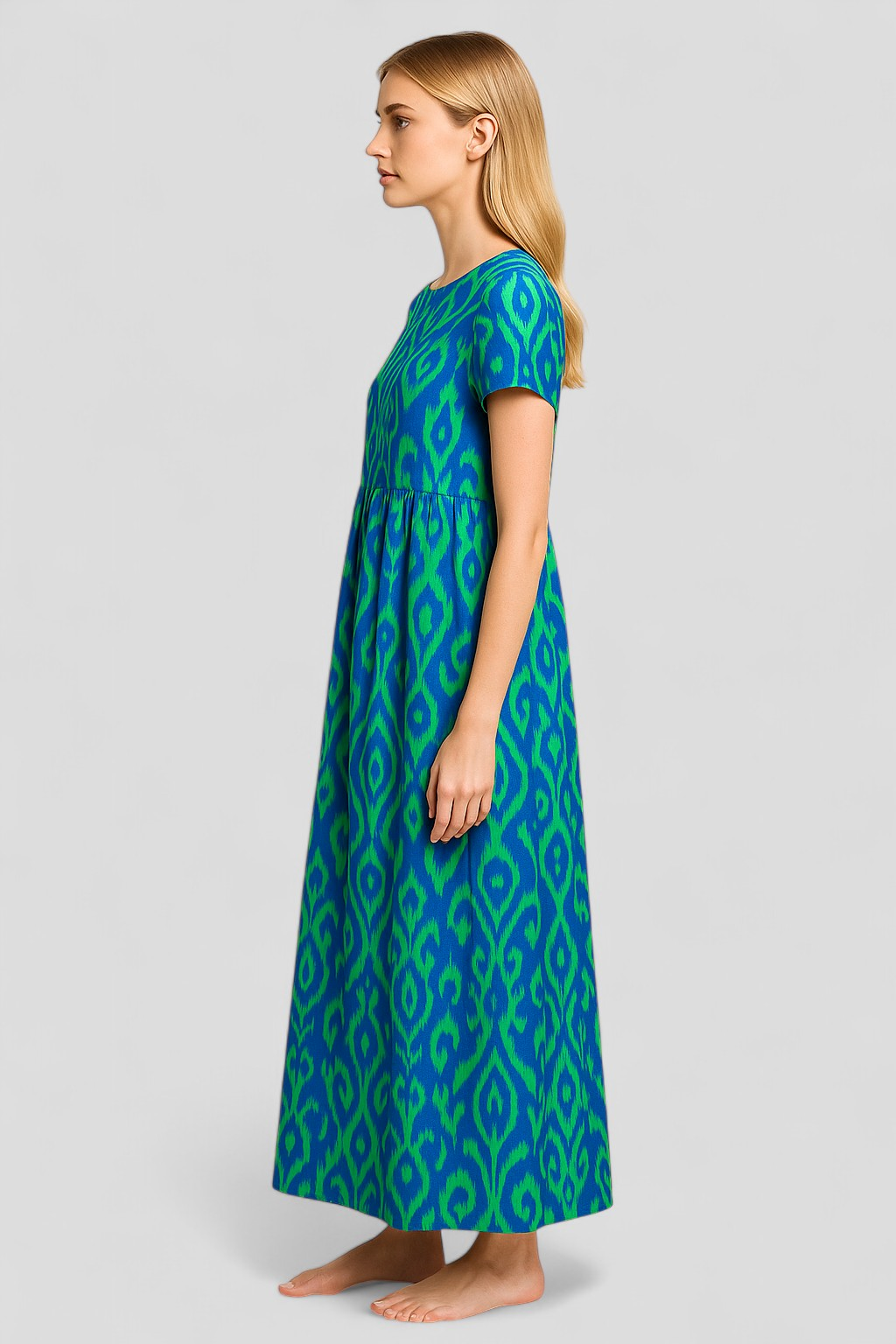 Armani | Kvinders Elegant Maxi Kjole med Lommer - - Kvinders Kjoler - {{ product_tags }