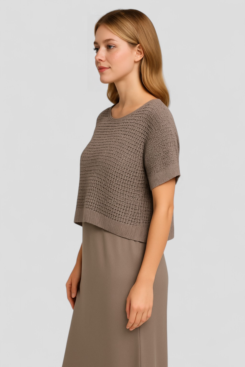 Airis | Kvinders Elegant Midi Sommerkjole - - Kjoler - {{ product_tags }
