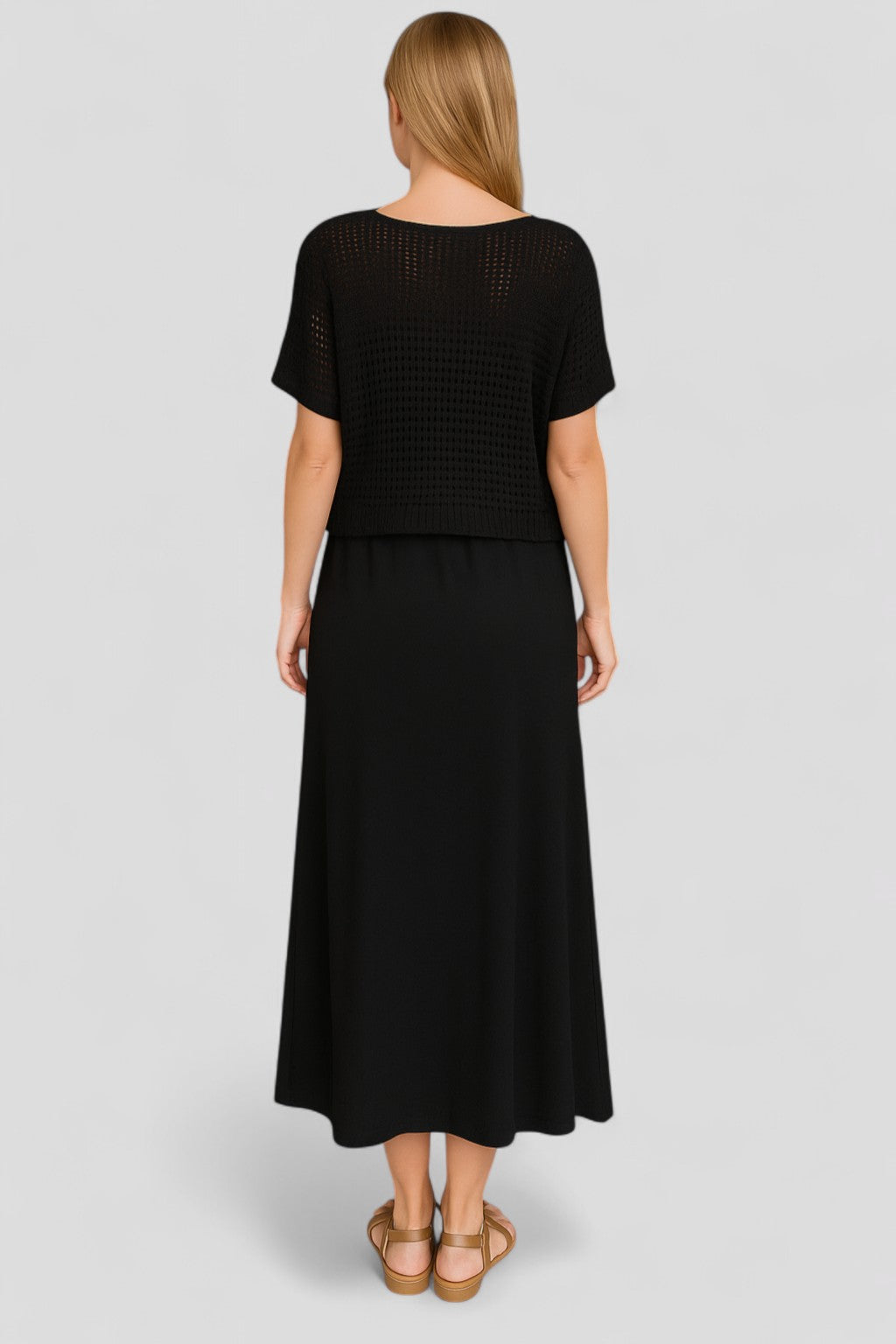 Airis | Kvinders Elegant Midi Sommerkjole - - Kjoler - {{ product_tags }