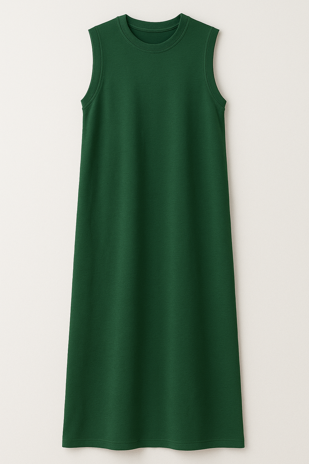 Phoebe | Kvinders Elegant Sommernederdel med Lommer - Mørkegrøn - Nederdele - {{ product_tags }