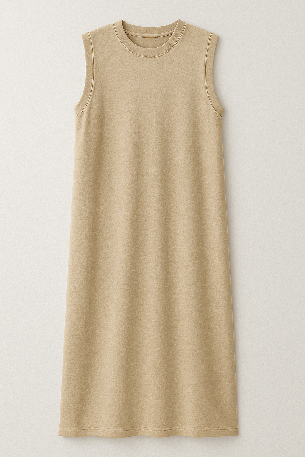 Phoebe | Kvinders Elegant Sommernederdel med Lommer - Khaki - Nederdele - {{ product_tags }
