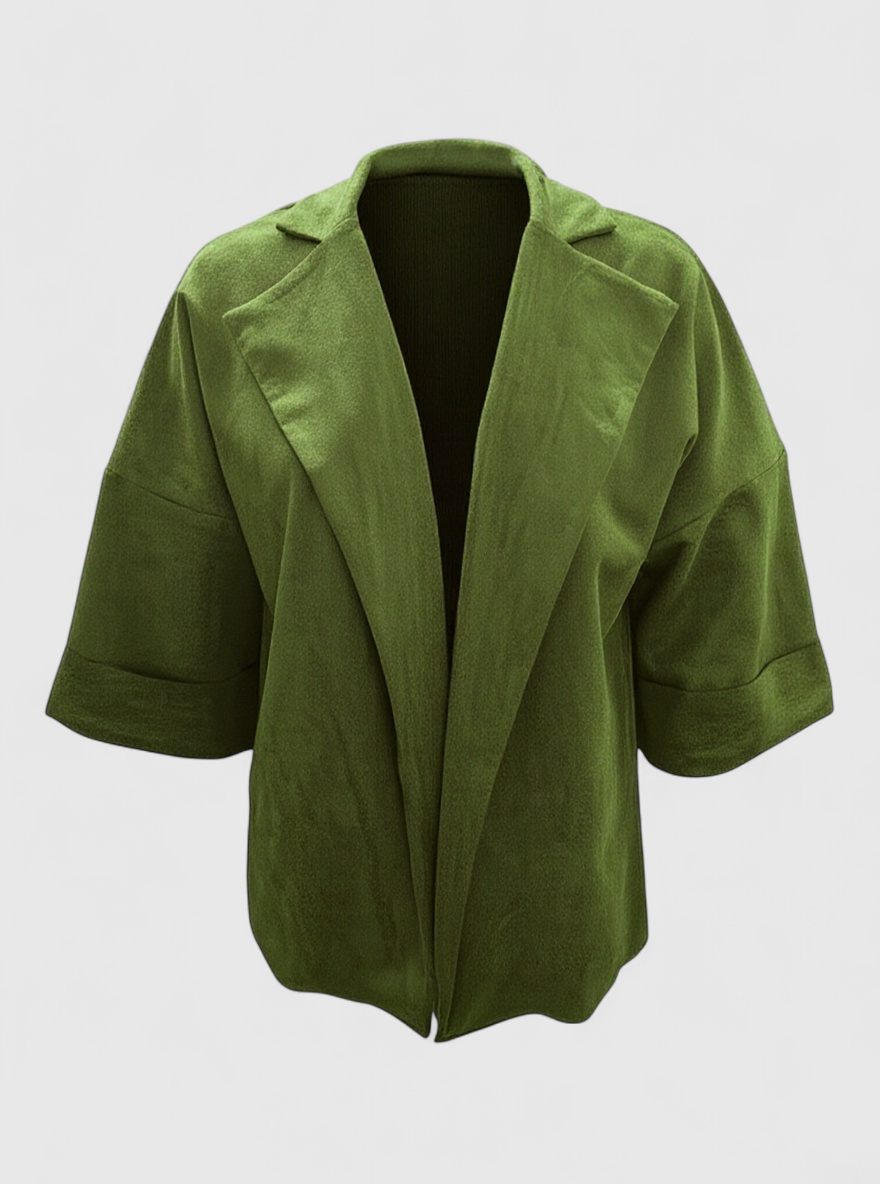 Siena | Kvinders Elegant Cardigan - Grøn - Cardigans - {{ product_tags }