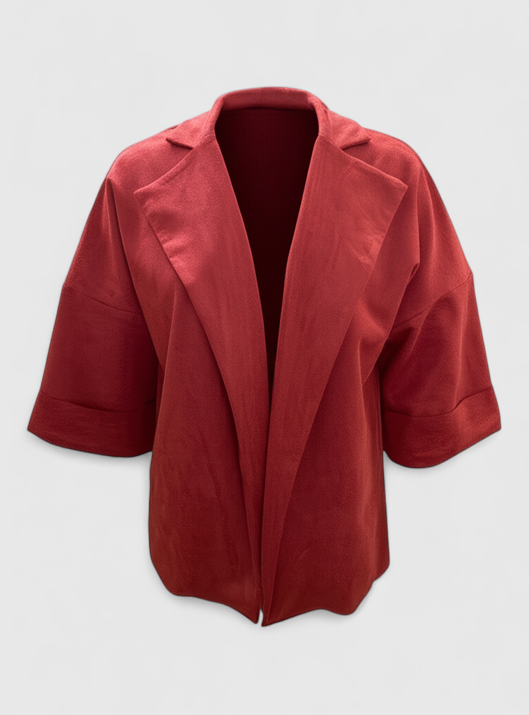 Siena | Kvinders Elegant Cardigan - Rød - Cardigans - {{ product_tags }