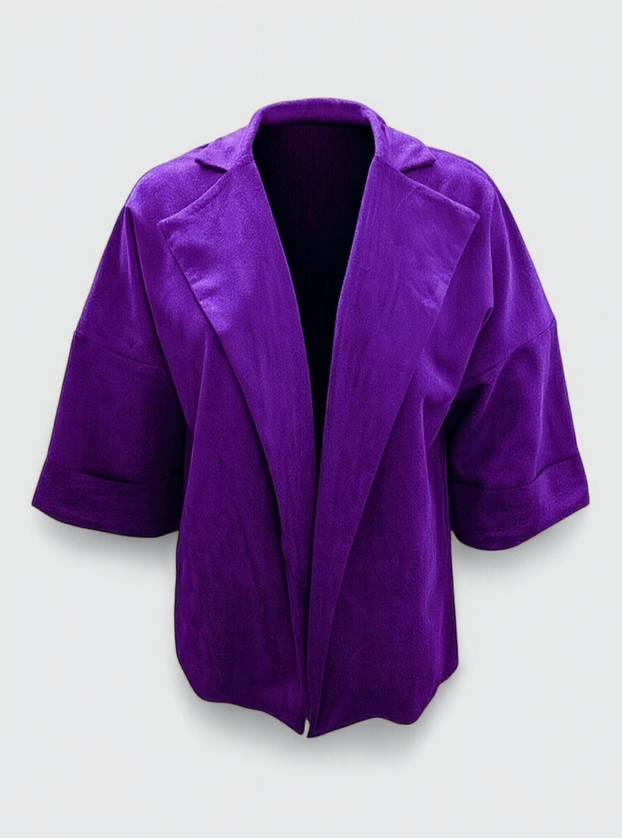 Siena | Kvinders Elegant Cardigan - Lilla - Cardigans - {{ product_tags }