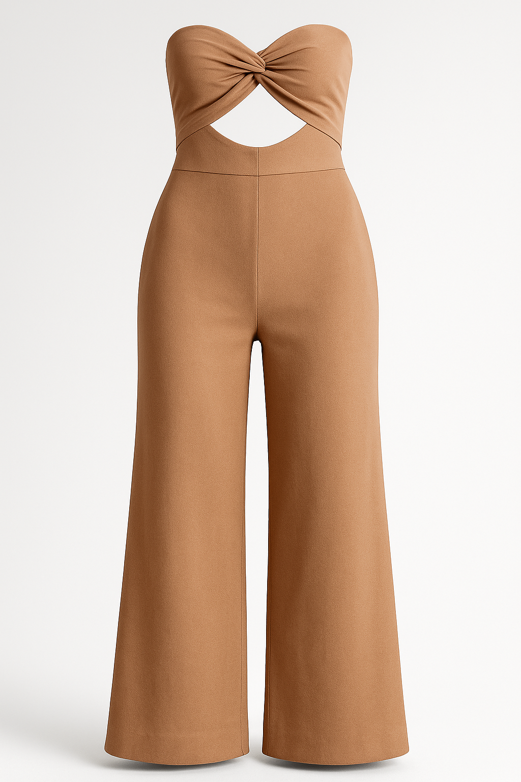 Brenda | Kvinders Elegant Jumpsuit med Komfort - Mud - Kvinders tøj - {{ product_tags }