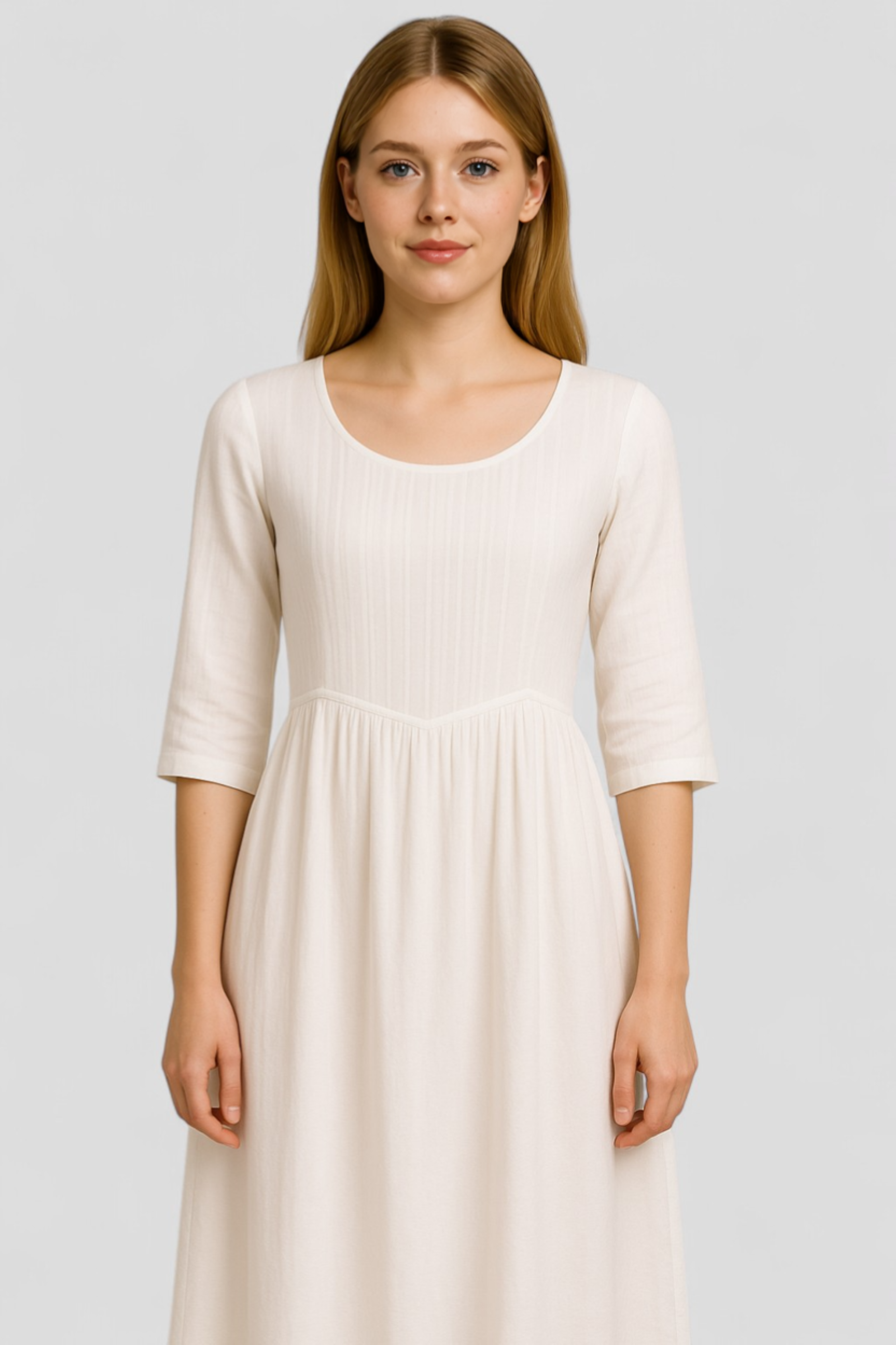 Rita | Kvinders Komfortabel Linned Sommerkjole - - Kvinders Kjoler - {{ product_tags }