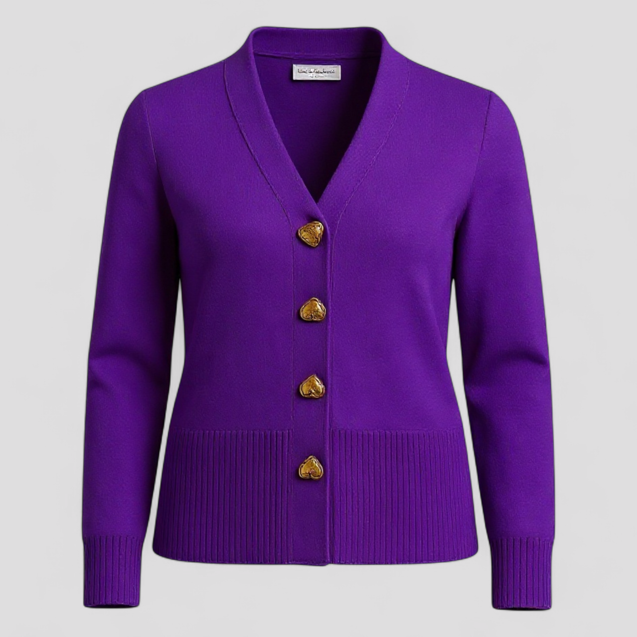 Doretta | Kvinders Komfortable Uld Sweater - Lilla - Sweatre - {{ product_tags }