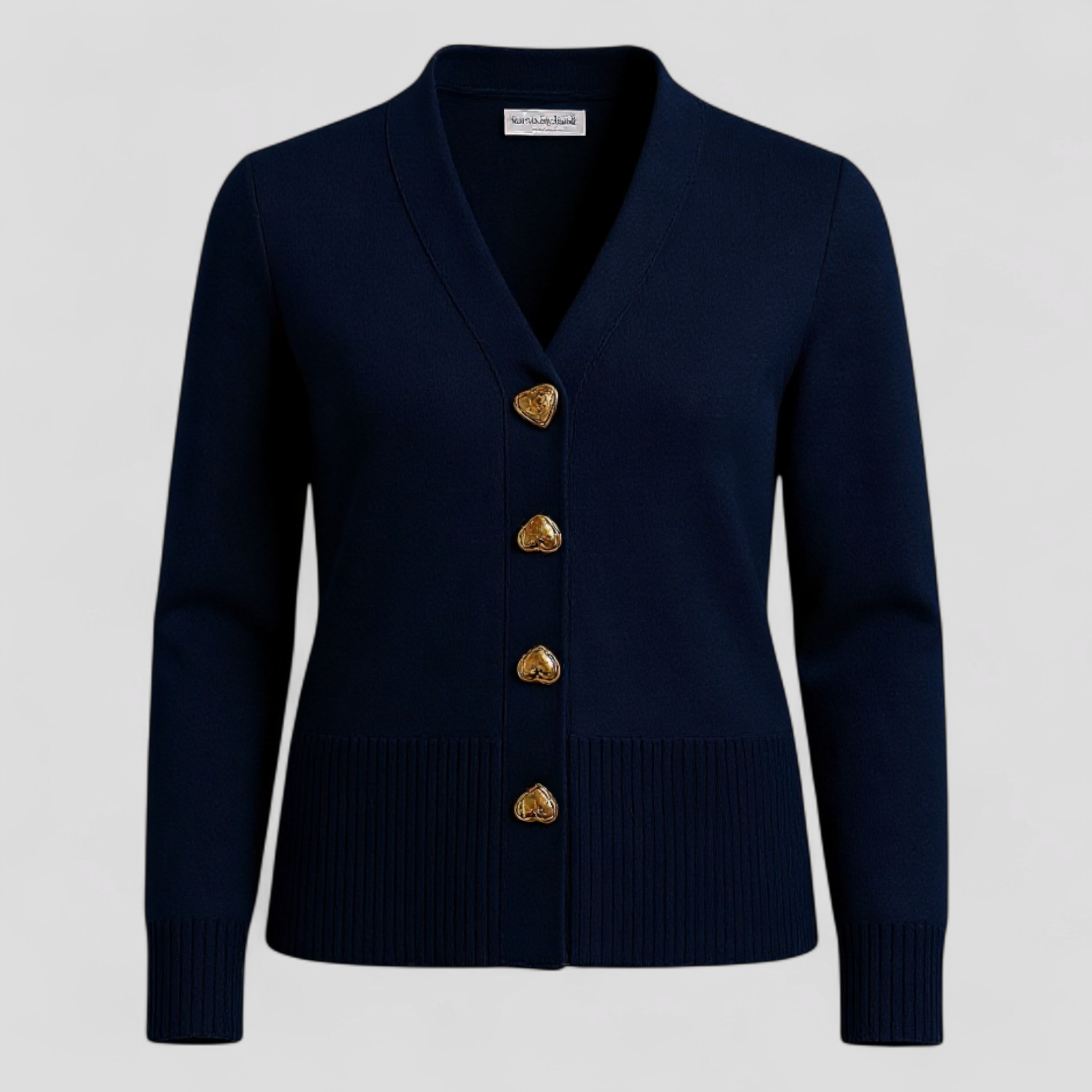 Doretta | Kvinders Komfortable Uld Sweater - Sort - Sweatre - {{ product_tags }
