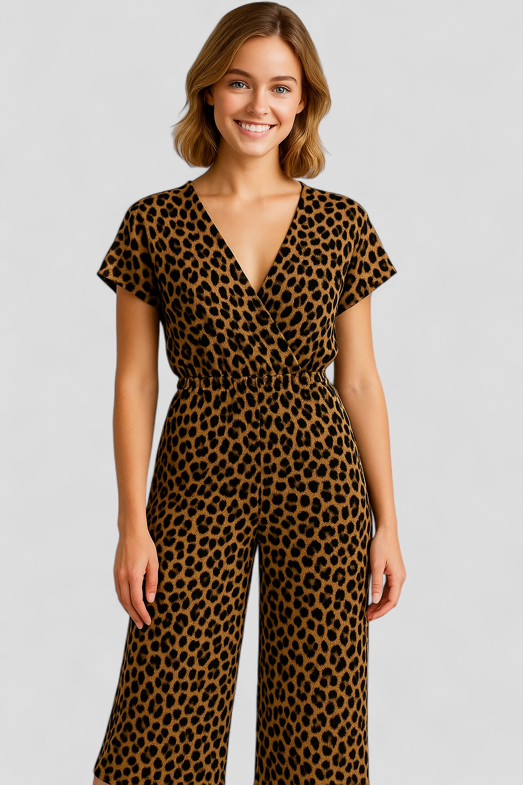 Tessie | Kvinders Stilfulde Jumpsuit med Pantermotiv - - Kvinders tøj - {{ product_tags }