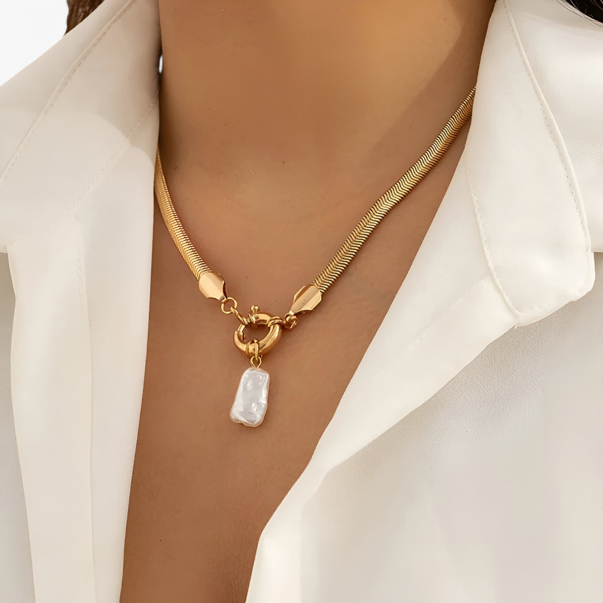 Isabella | Parel Elegance Hanger - - women's fashion - {{ product_tags }