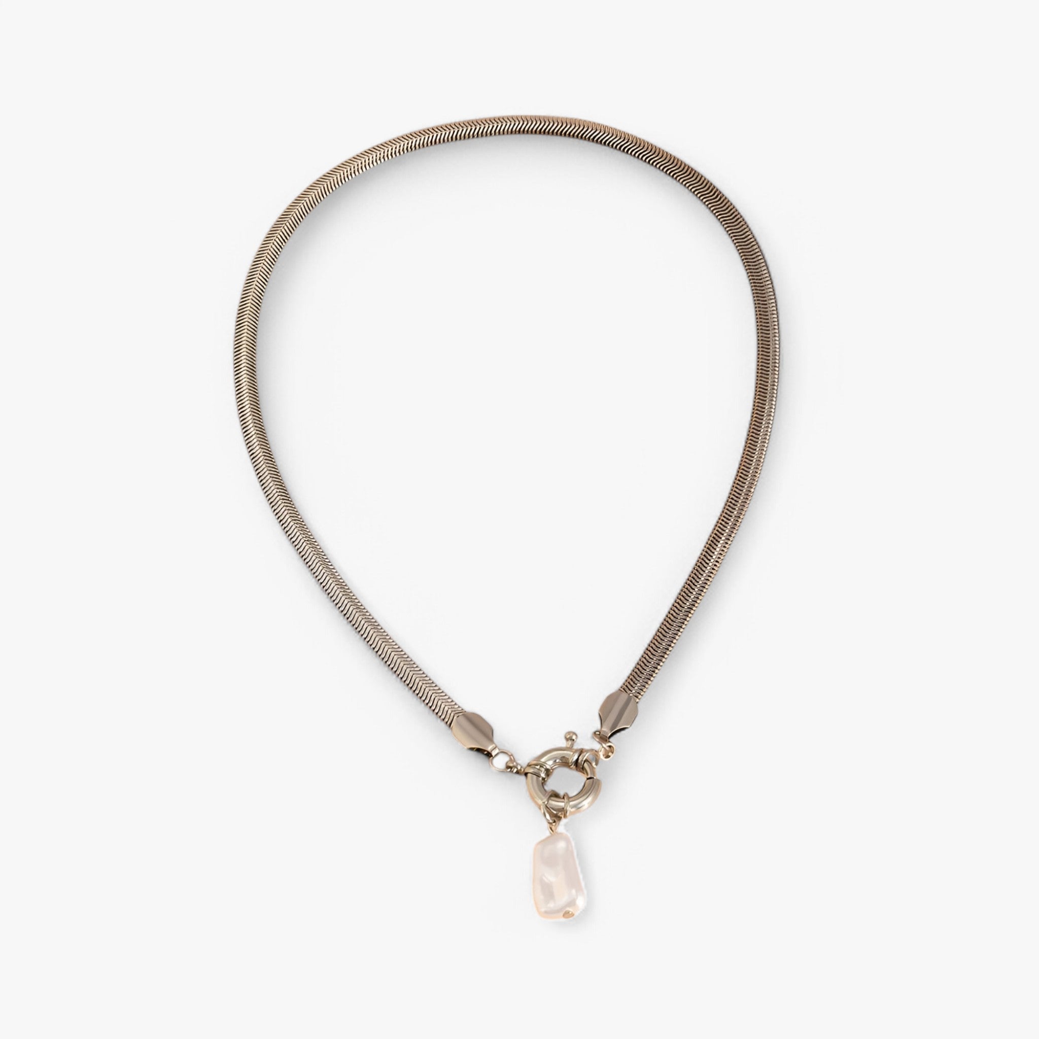 Isabella | Parel Elegance Hanger - Sølv - women's fashion - {{ product_tags }
