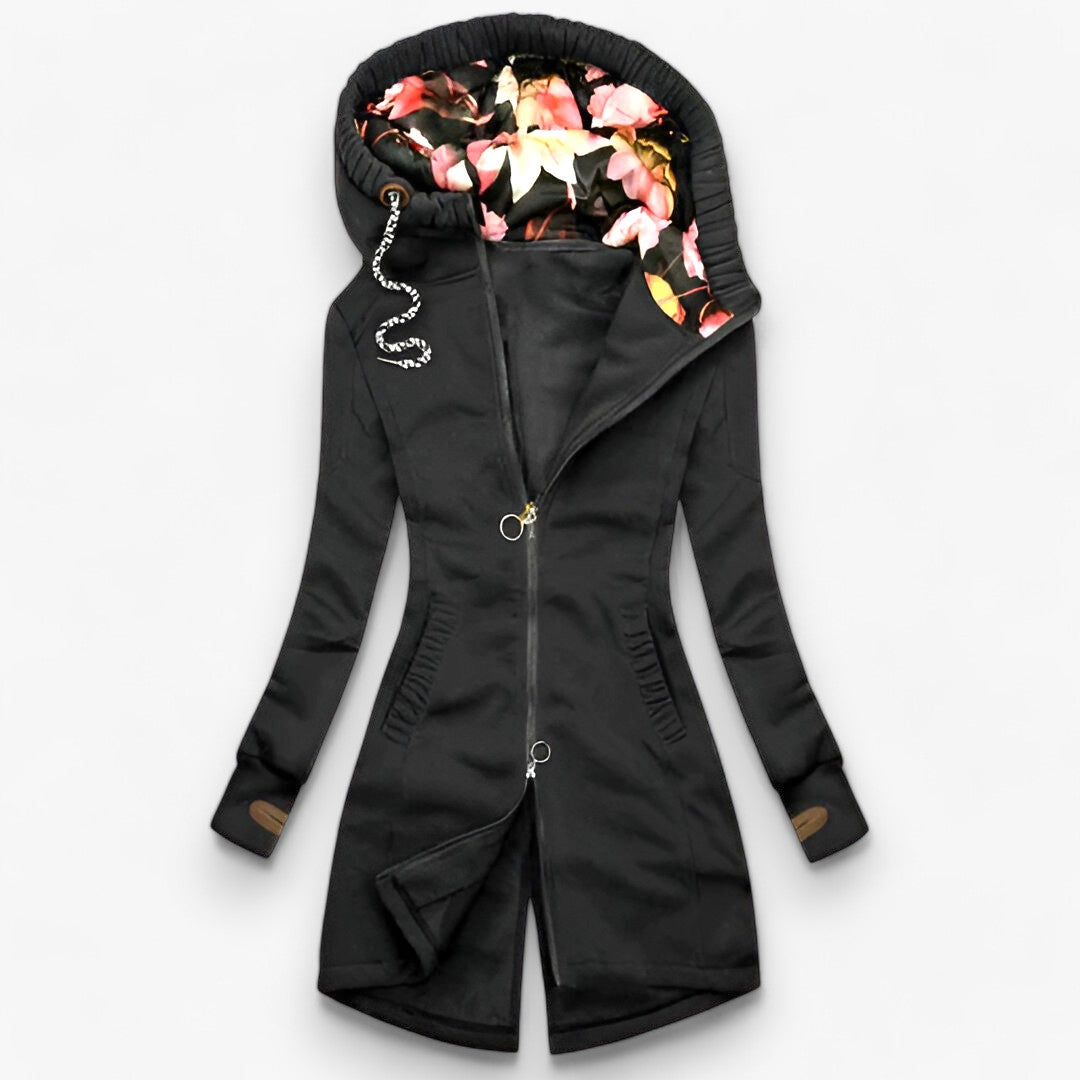 Serena | Damejakke - Varme til vinterdage - Sort - women's fashion - {{ product_tags }