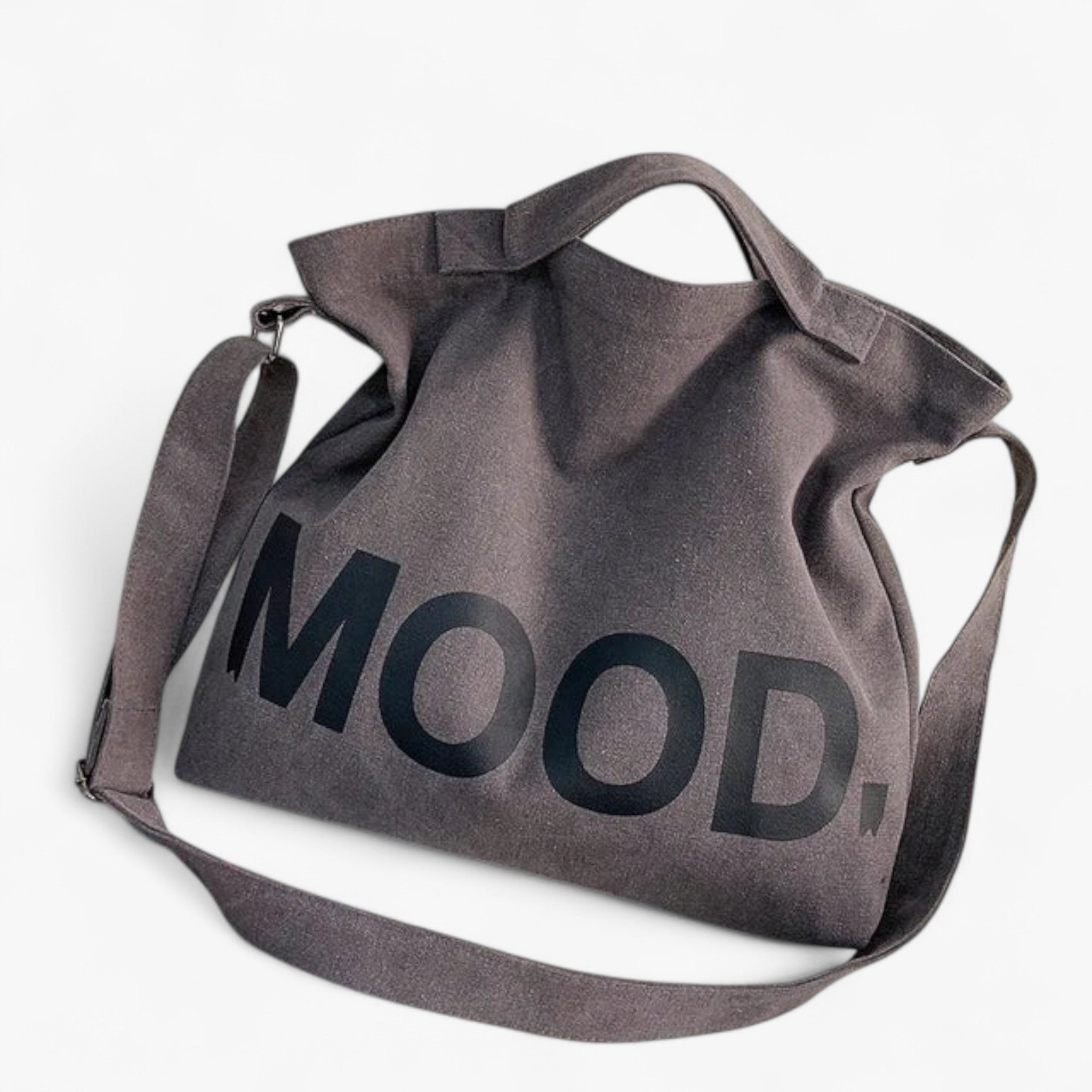 Vibe - taske i lærred med synligt print - farve på stilken - bags - {{ product_tags }