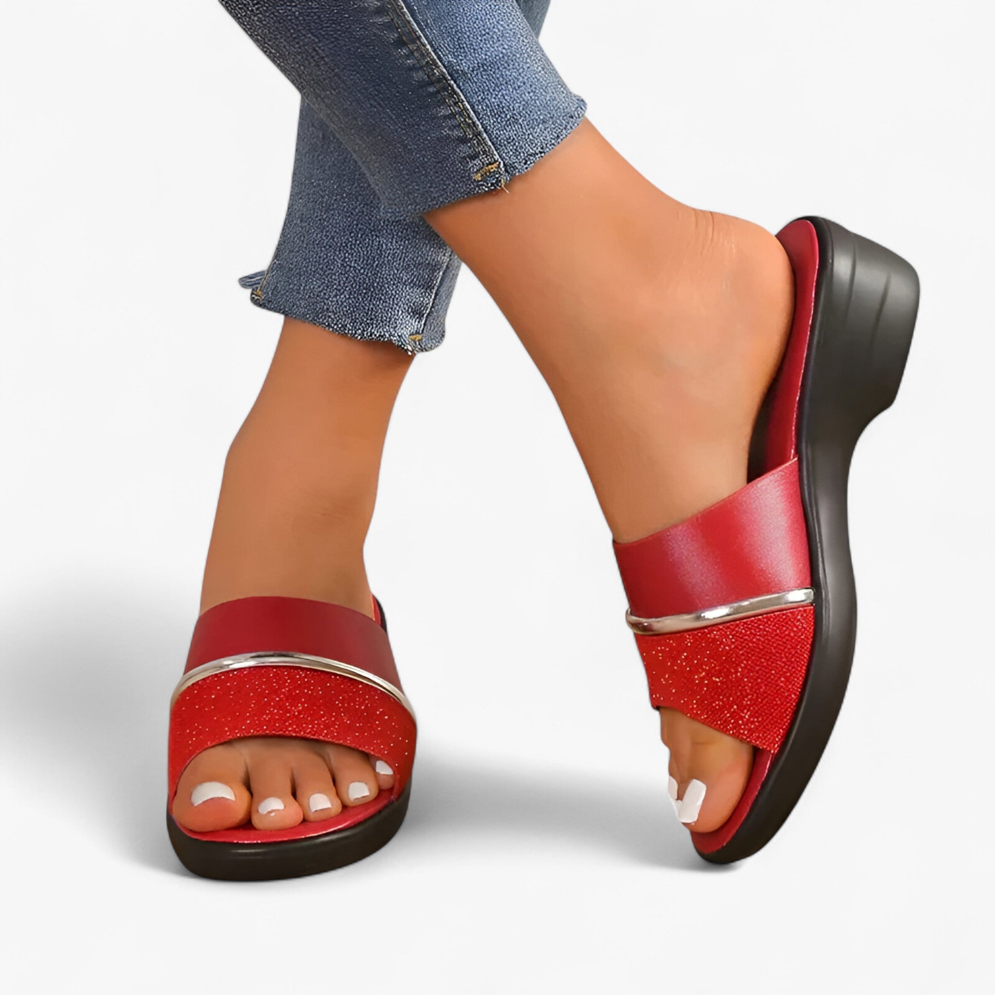Erica | | Strand sandaler - Bløde og komfortable - - women's fashion - {{ product_tags }