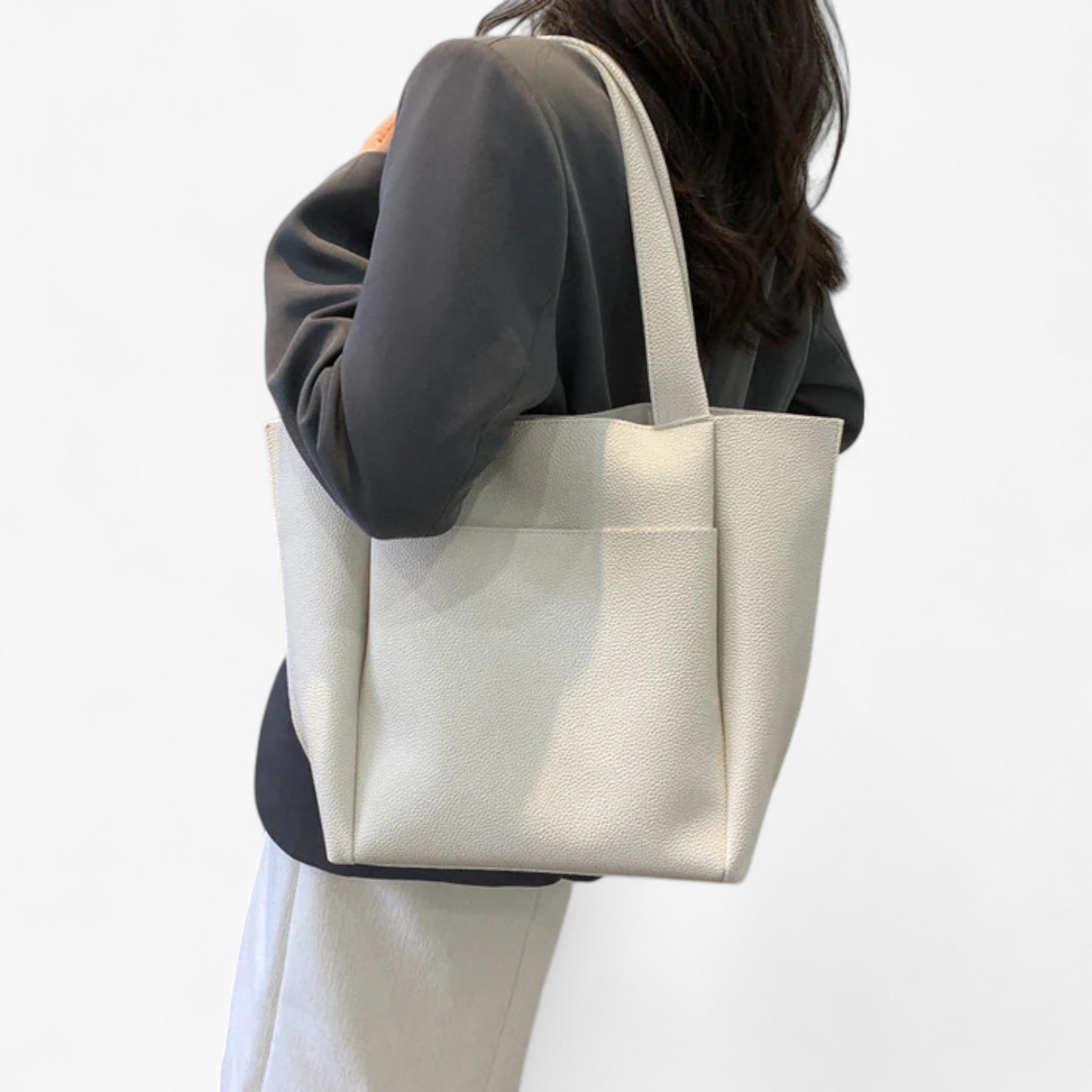 Lyka | Coï Luxe Vegansk Læder Skuldertaske - - Lyka | Coï Luxe Vegansk Læder Skuldertaske - €25 - {{ product_tags }