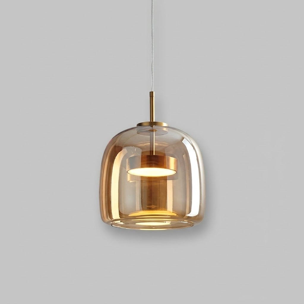 Luksus Glas & Metal Pendellampe - Elegant Hængelys - - Home Decor - {{ product_tags }