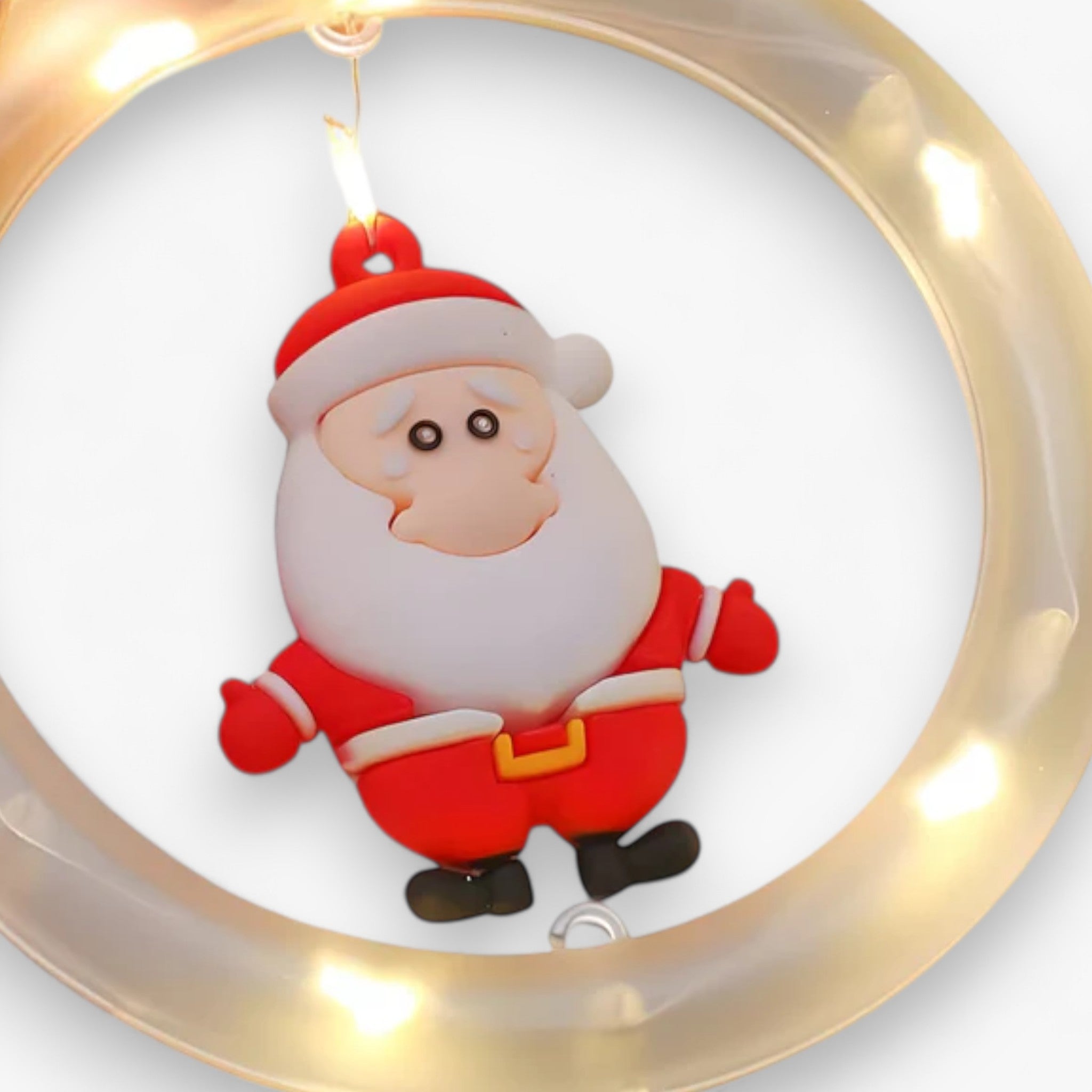 Santa | LED-julebelysning - Festlig glans til juledækning - 3m x 0.5m-USB-kontakt - christmas - {{ product_tags }