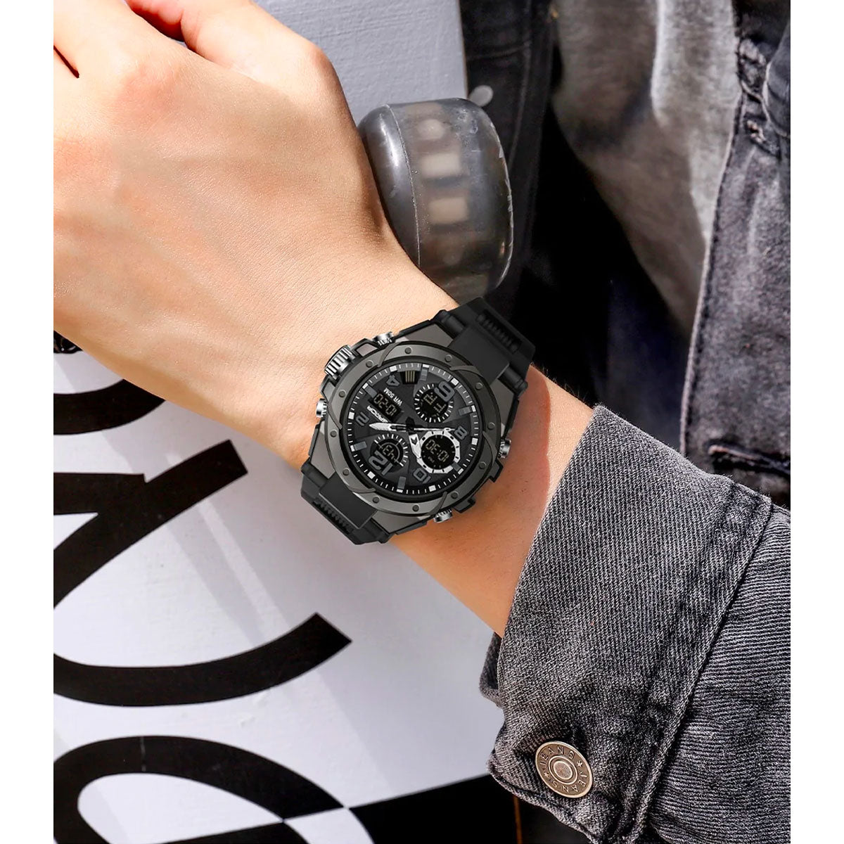 TitanGuard | Multifunktionelt militærur til mænd - - watches - {{ product_tags }