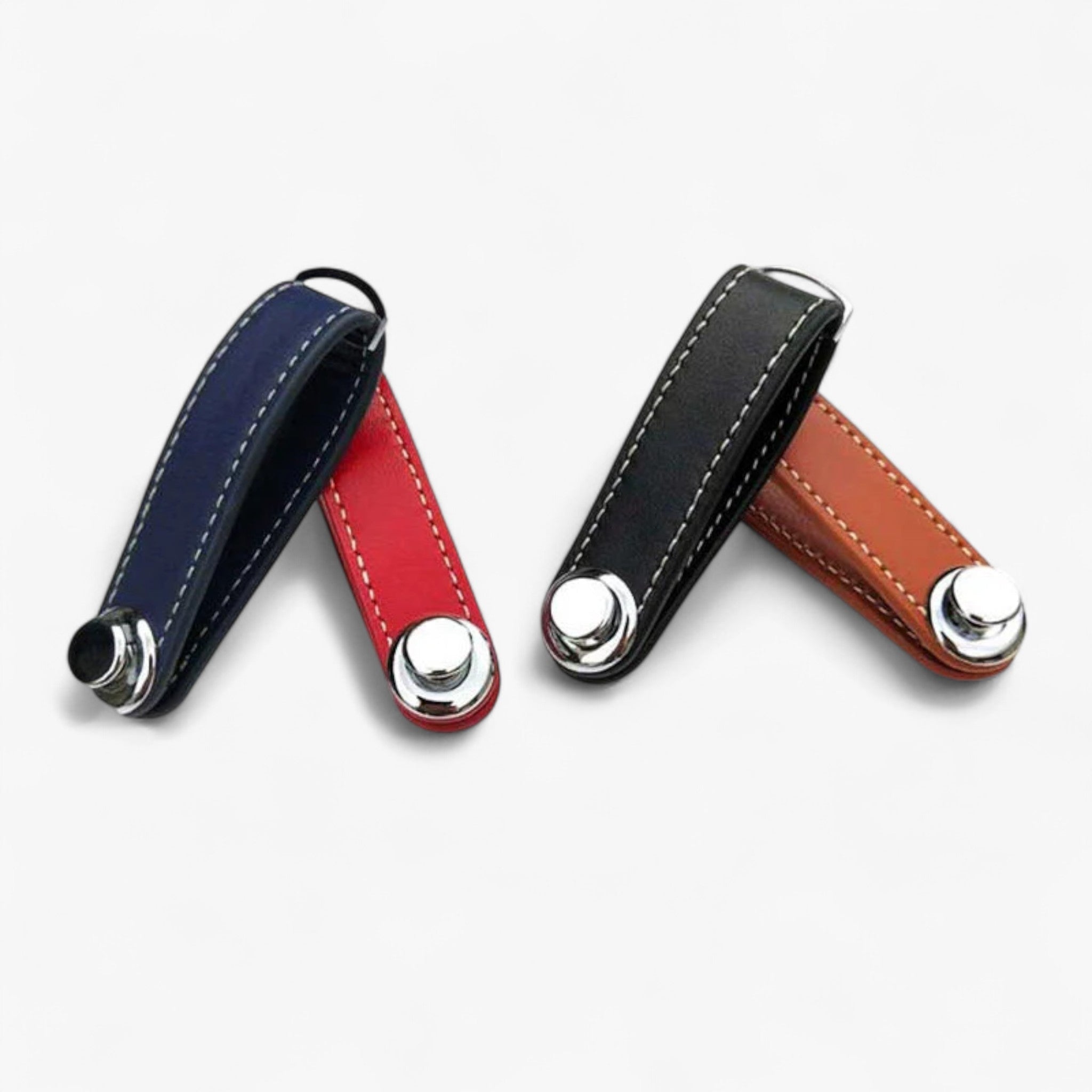Nøglering i læder™ (1+2 GRATIS) - - other - {{ product_tags }