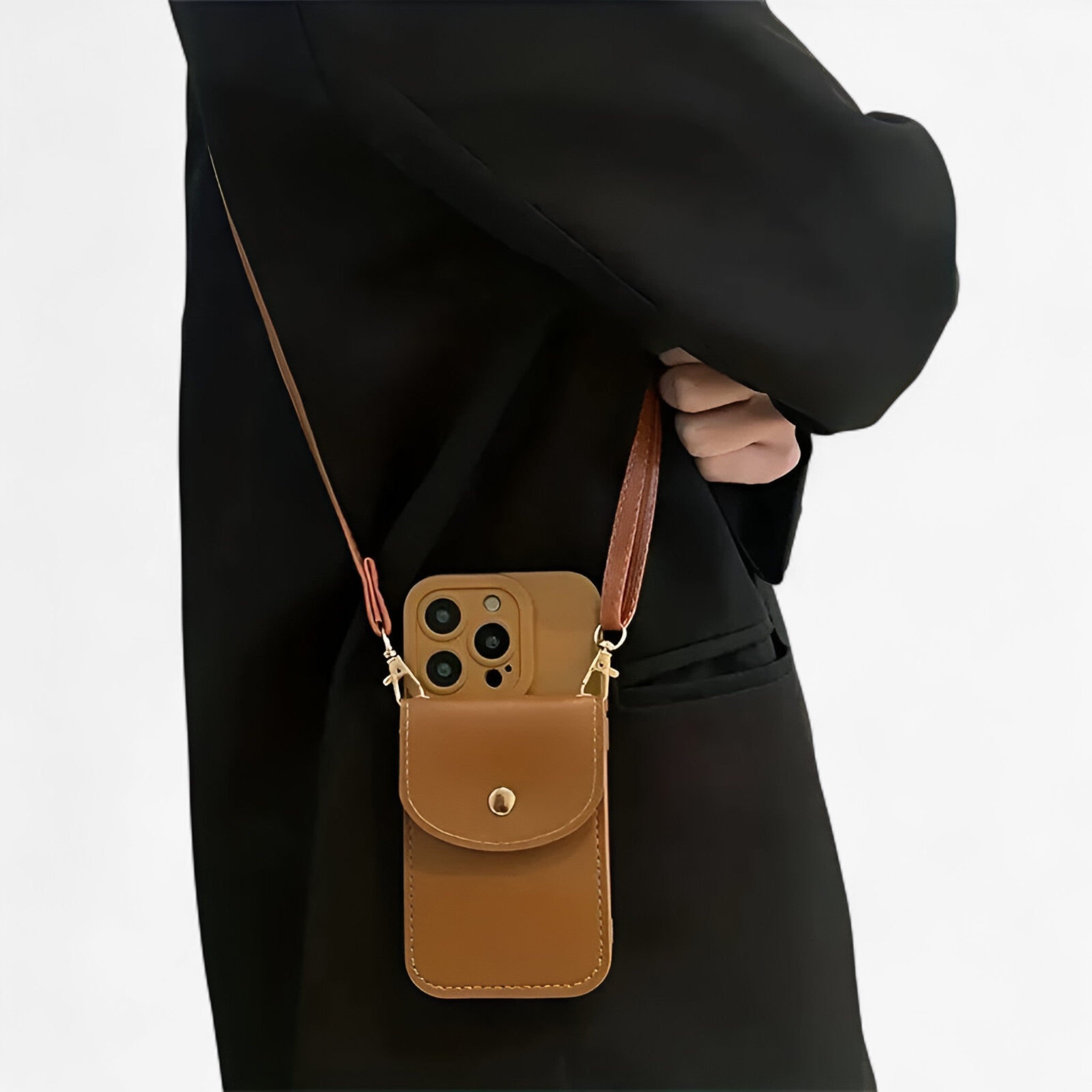 Marissa Telefonkortholder | Pung med rem - - Marissa Telefonkortholder | Pung med rem - €25 - {{ product_tags }