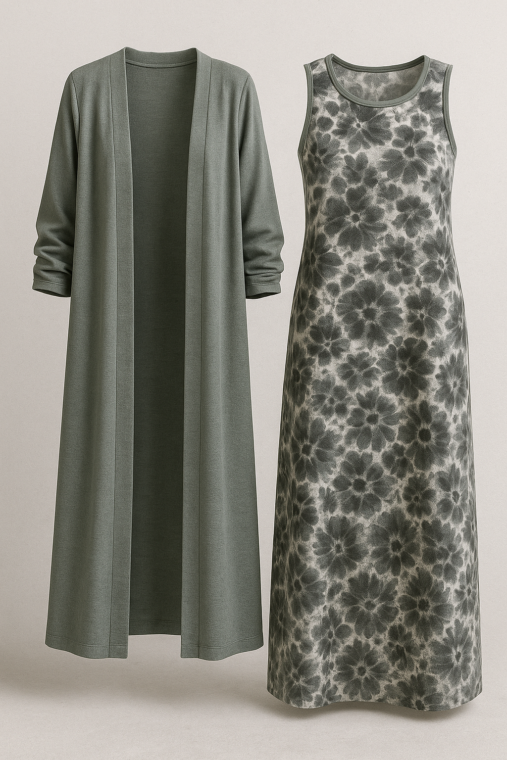 Laverne | Matchende Sæt Dame - Elegant Blazer Sæt - Grå - Kvinders tøj - {{ product_tags }