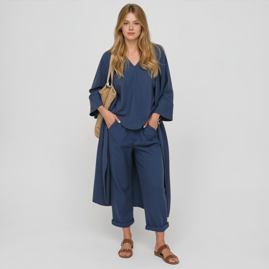 Lara | Matchende Sæt Dame - Elegant To-Delt Sæt - - Kvinders tøj - {{ product_tags }