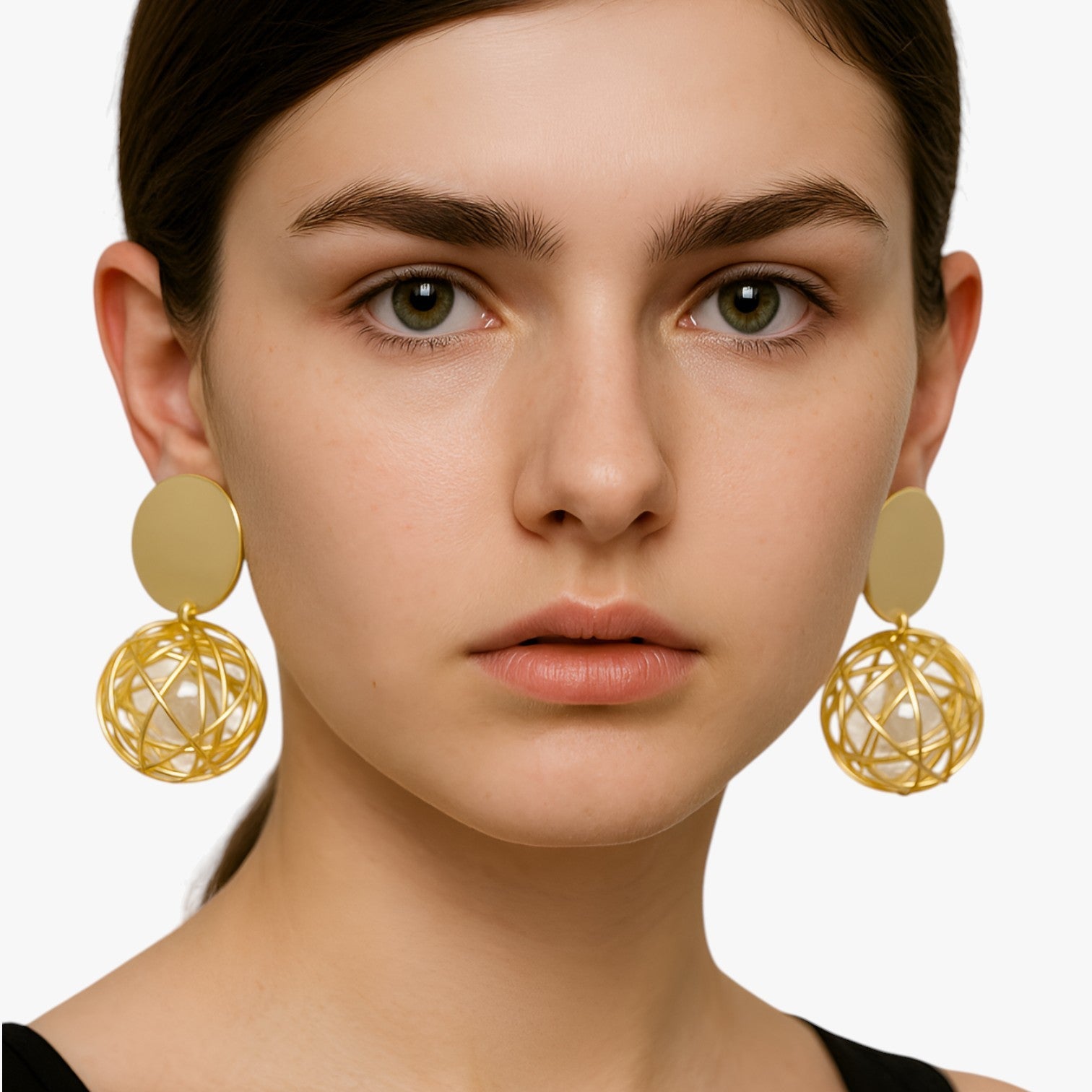 Genalyn | Afstikkere i guld med en vintage-touch - - women's fashion - {{ product_tags }