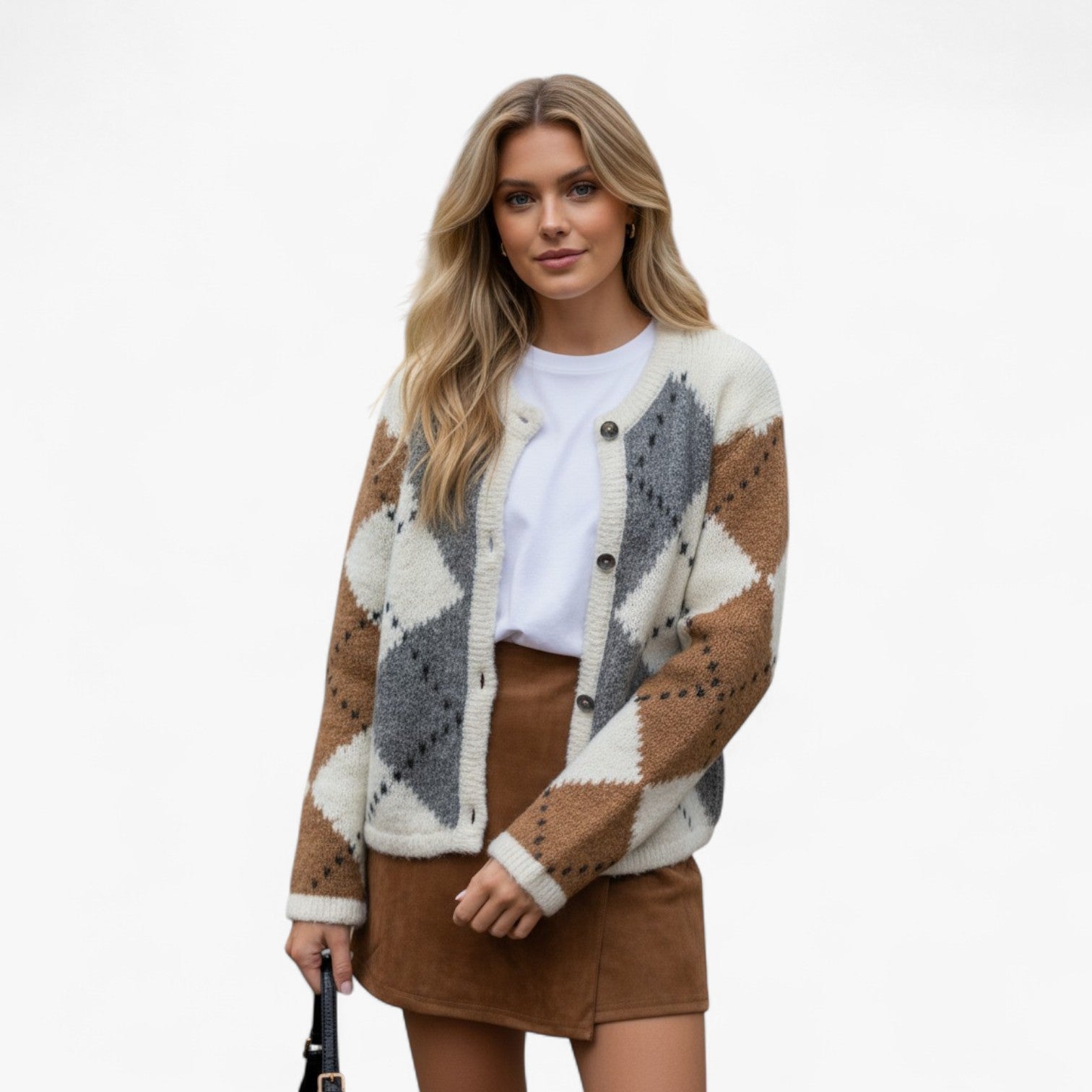 Mika | Ternet Strikcardigan – Blød Varme med Enkel Stil - - Sweaters - {{ product_tags }