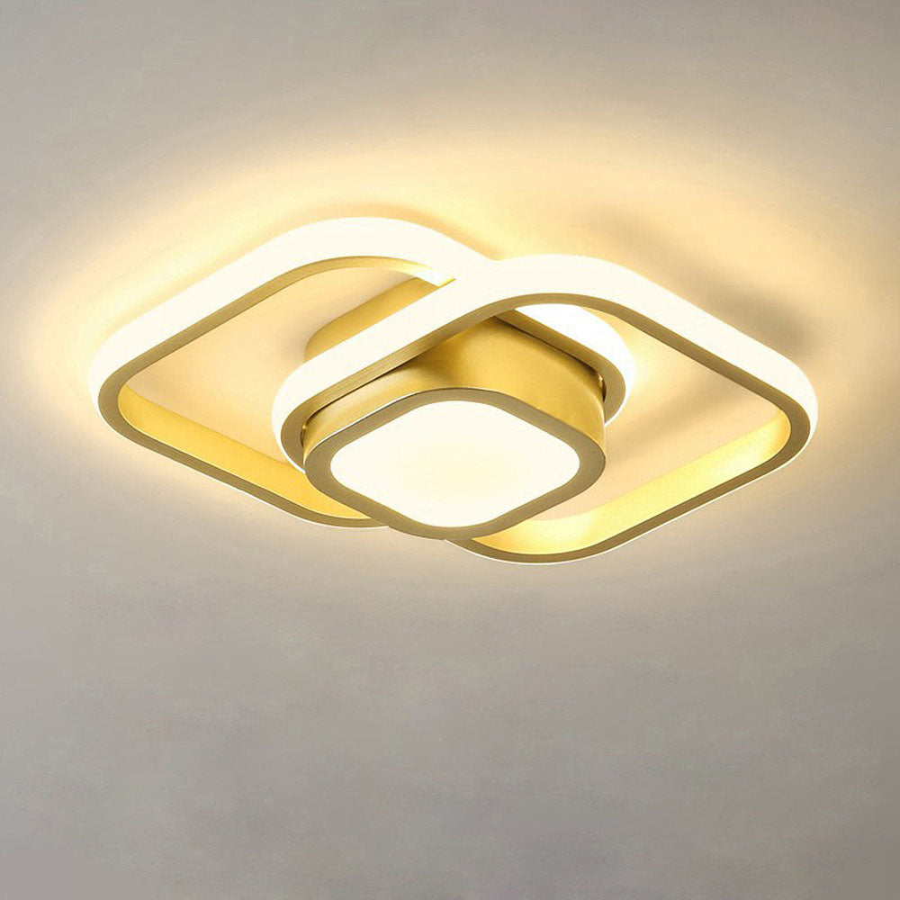 Ring Loftslampe - Moderne Varm Ambient Belysning