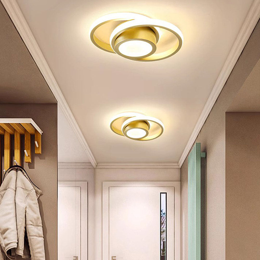 Ring Loftslampe - Moderne Varm Ambient Belysning