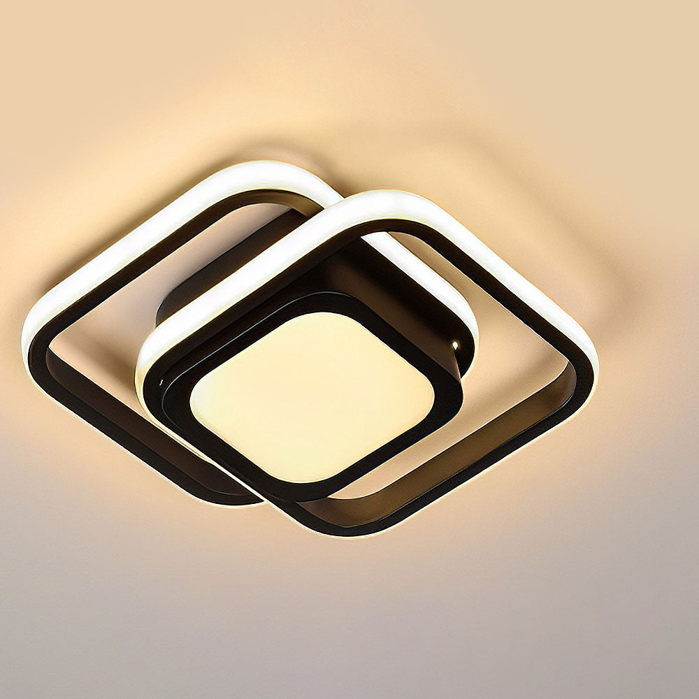 Ring Loftslampe - Moderne Varm Ambient Belysning