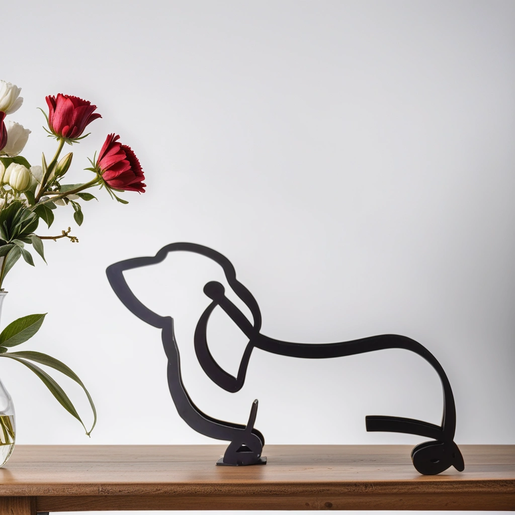 Samisa - Abstrakte hundeskulpturer - Basset Hound - house & garden - {{ product_tags }