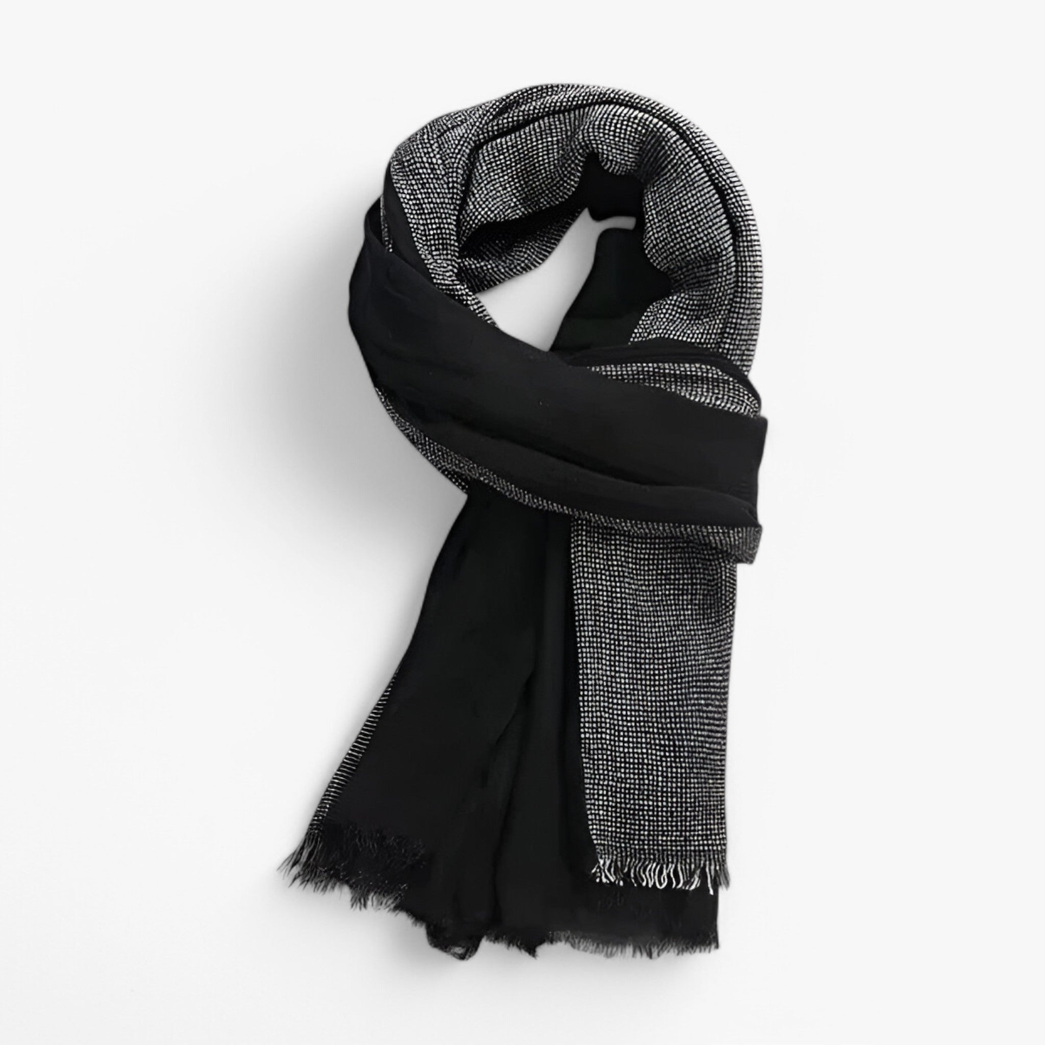 Moon Madrid™ – Whittier Luxe Tørklæde til Stil og Varme - Sort 80x190cm - women's fashion - {{ product_tags }