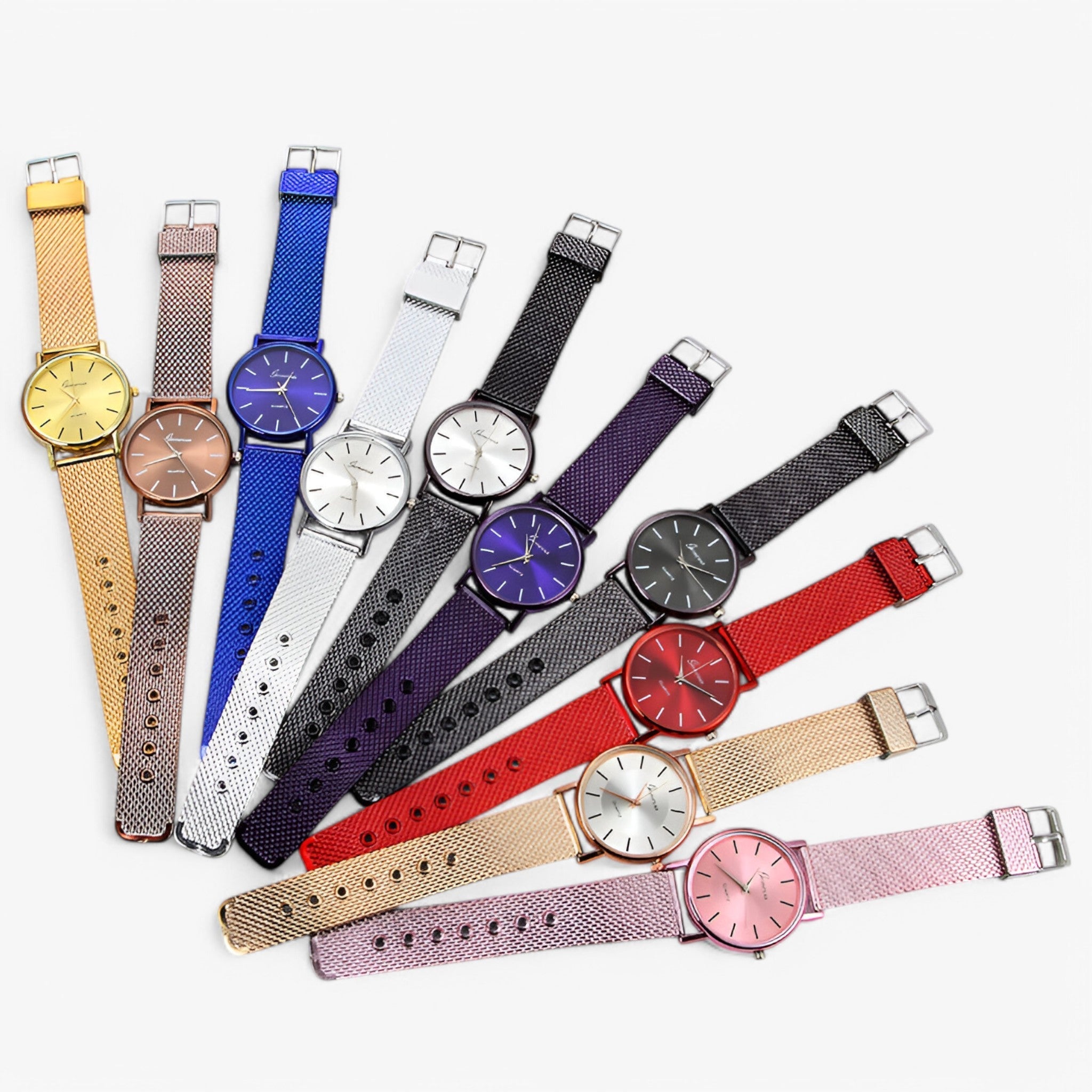 Karina | Elegant rosa guldur med hjerteformet urskive - - watches - {{ product_tags }