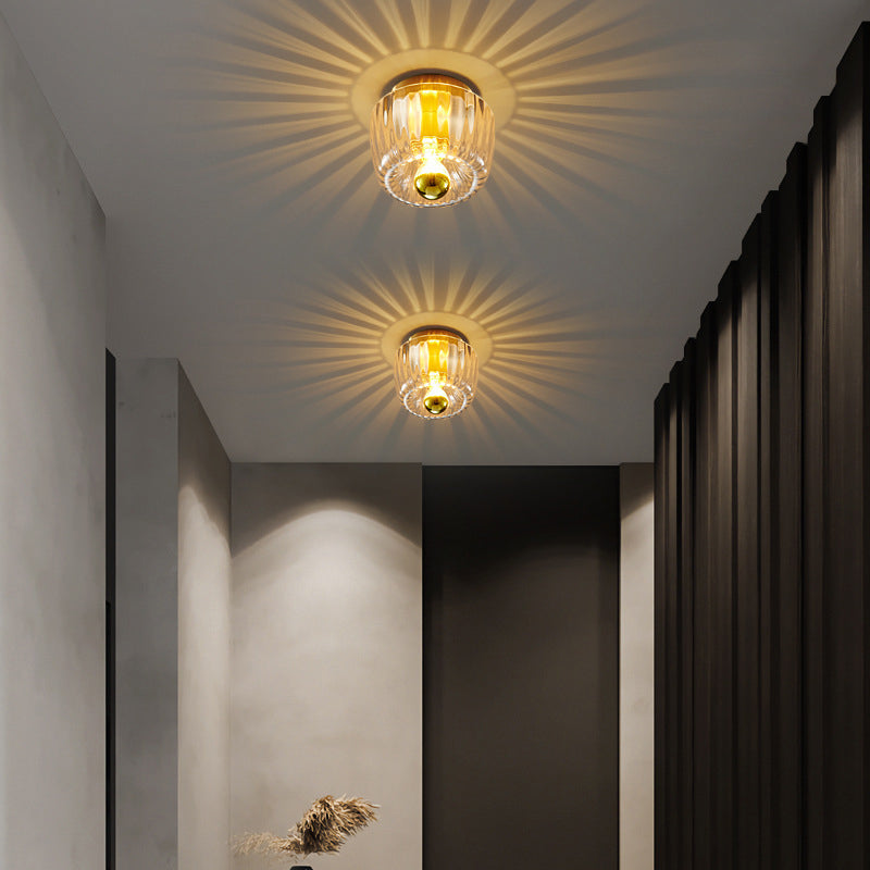 Moderne Glas Sol-Form Dobbeltformål Loftslampe