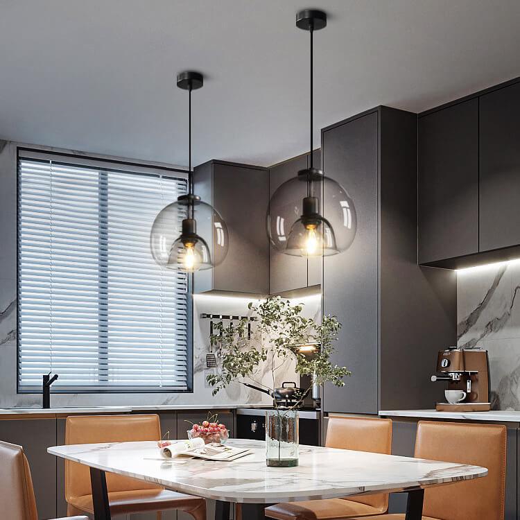 Røgglas Pendellampe - Mundblæst Glasdesign - - Home Decor - {{ product_tags }