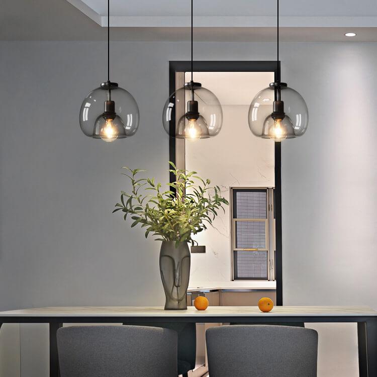 Røgglas Pendellampe - Mundblæst Glasdesign - - Home Decor - {{ product_tags }