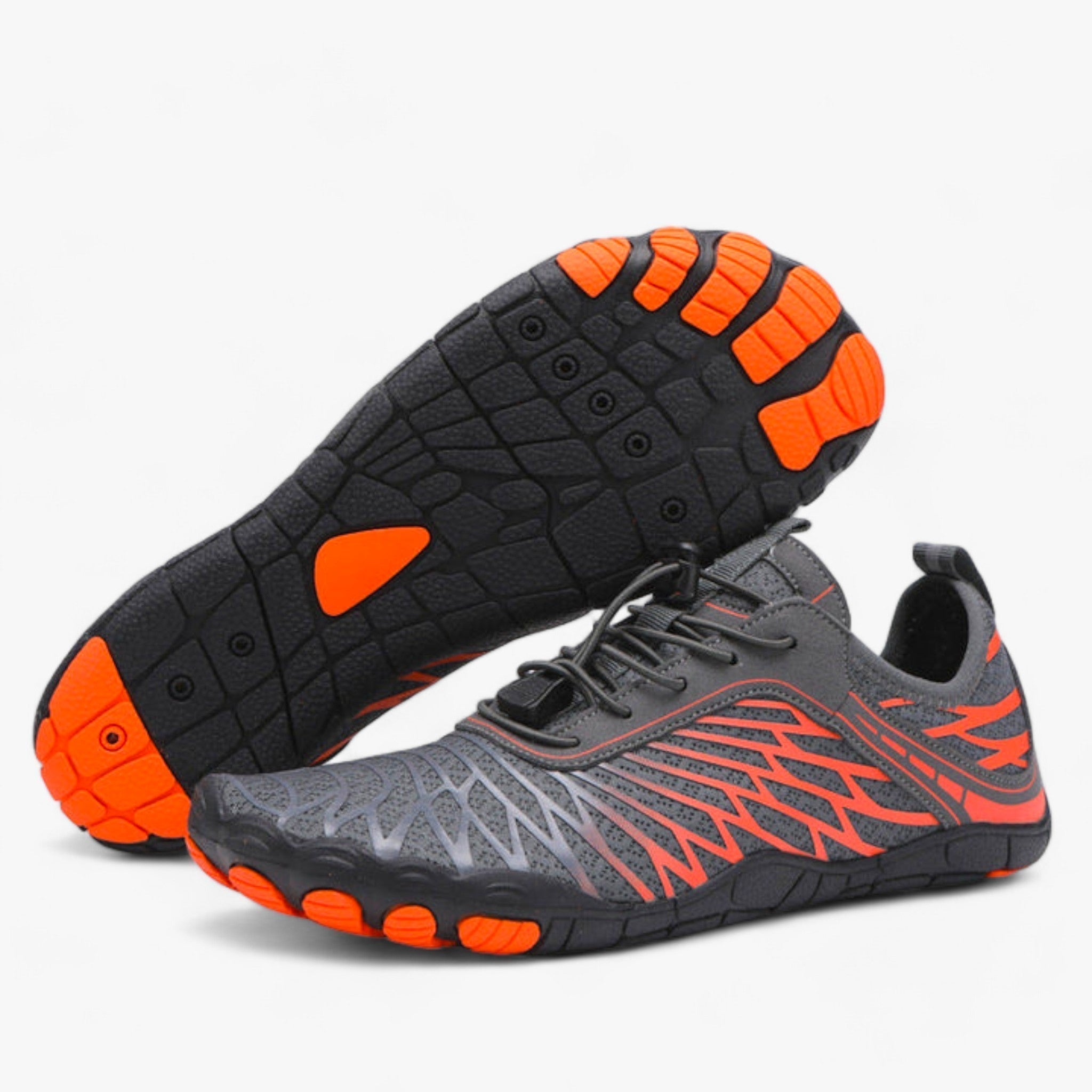 HealthyFeet – Halkfrie barfodssko – Komfort og stabilitet for alle - Orange - shoes - {{ product_tags }