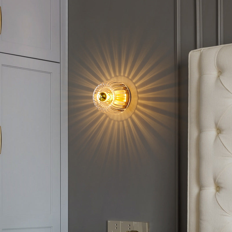 Moderne Glas Sol-Form Dobbeltformål Loftslampe