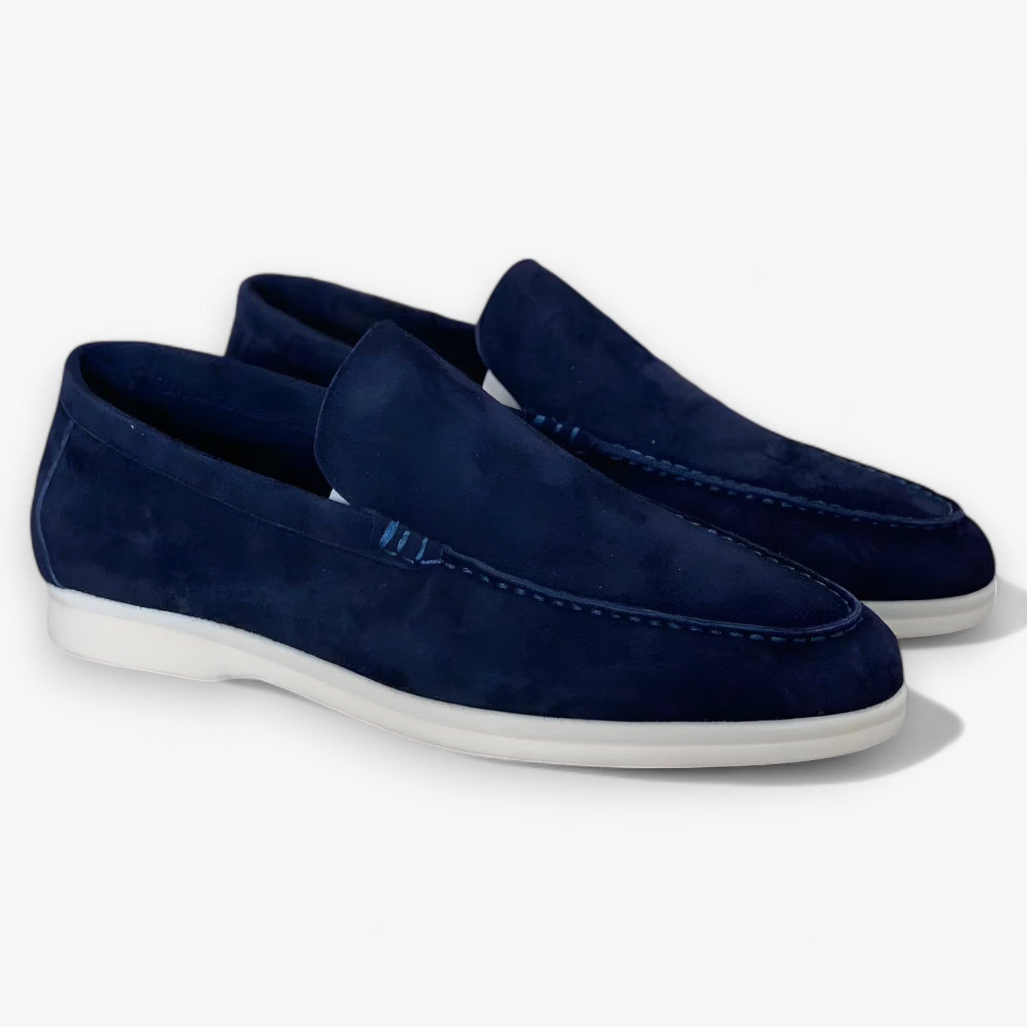 Stefano | Ruskinds Slippers - Luksus og Komfort til Enhver Lejlighed - Marineblå - shoes - {{ product_tags }