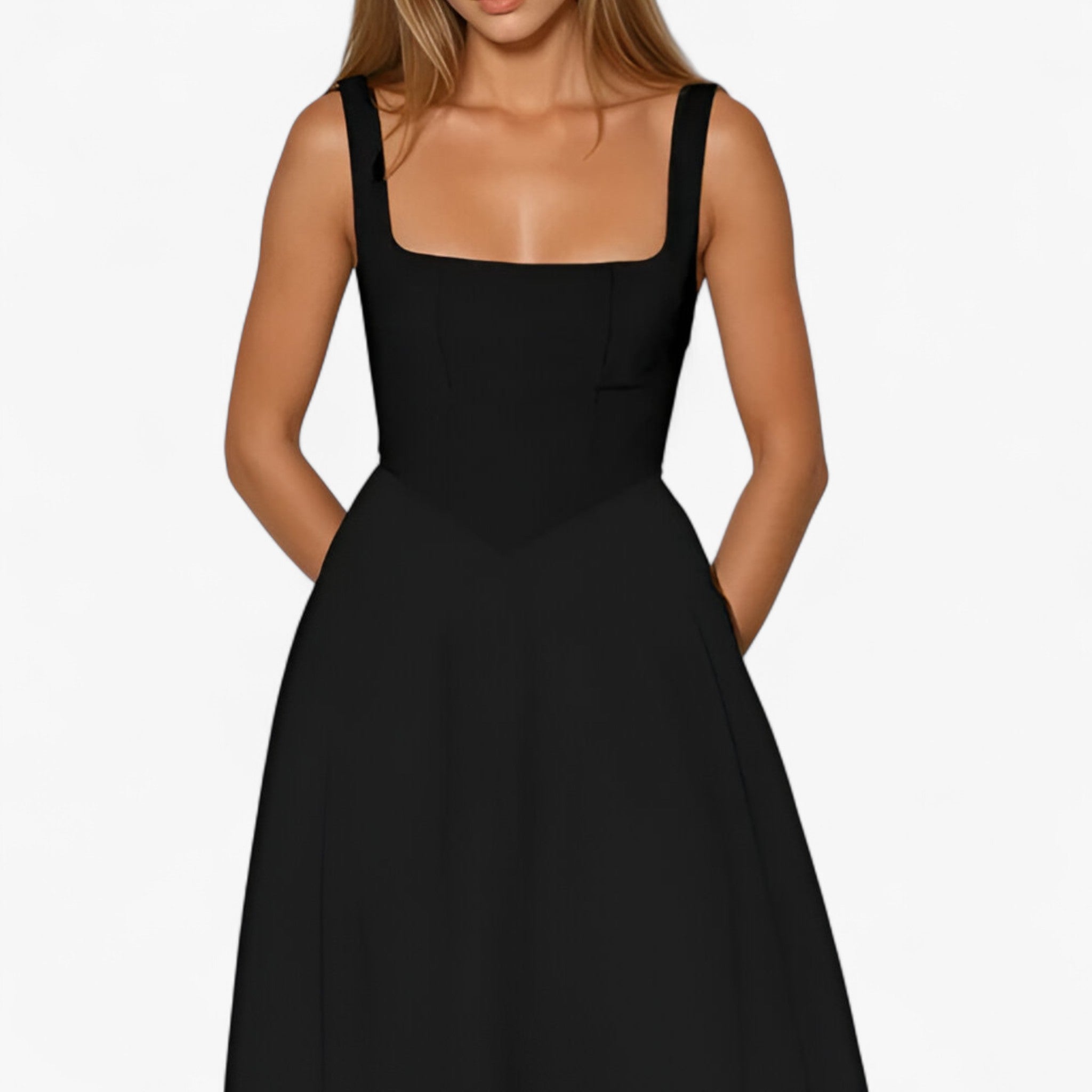 Lilou | Elegant midikjole - - women's fashion - {{ product_tags }