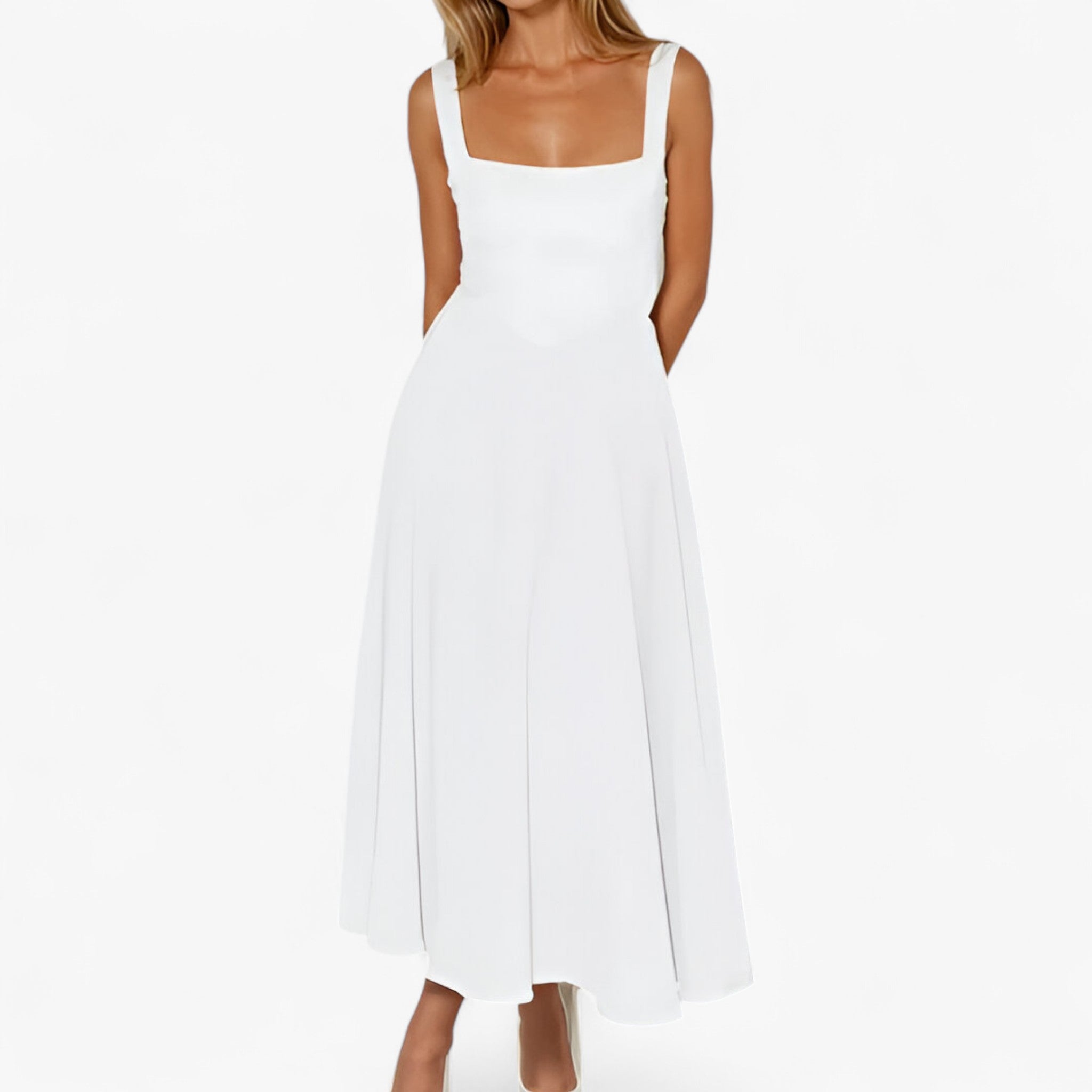 Lilou | Elegant midikjole - - women's fashion - {{ product_tags }