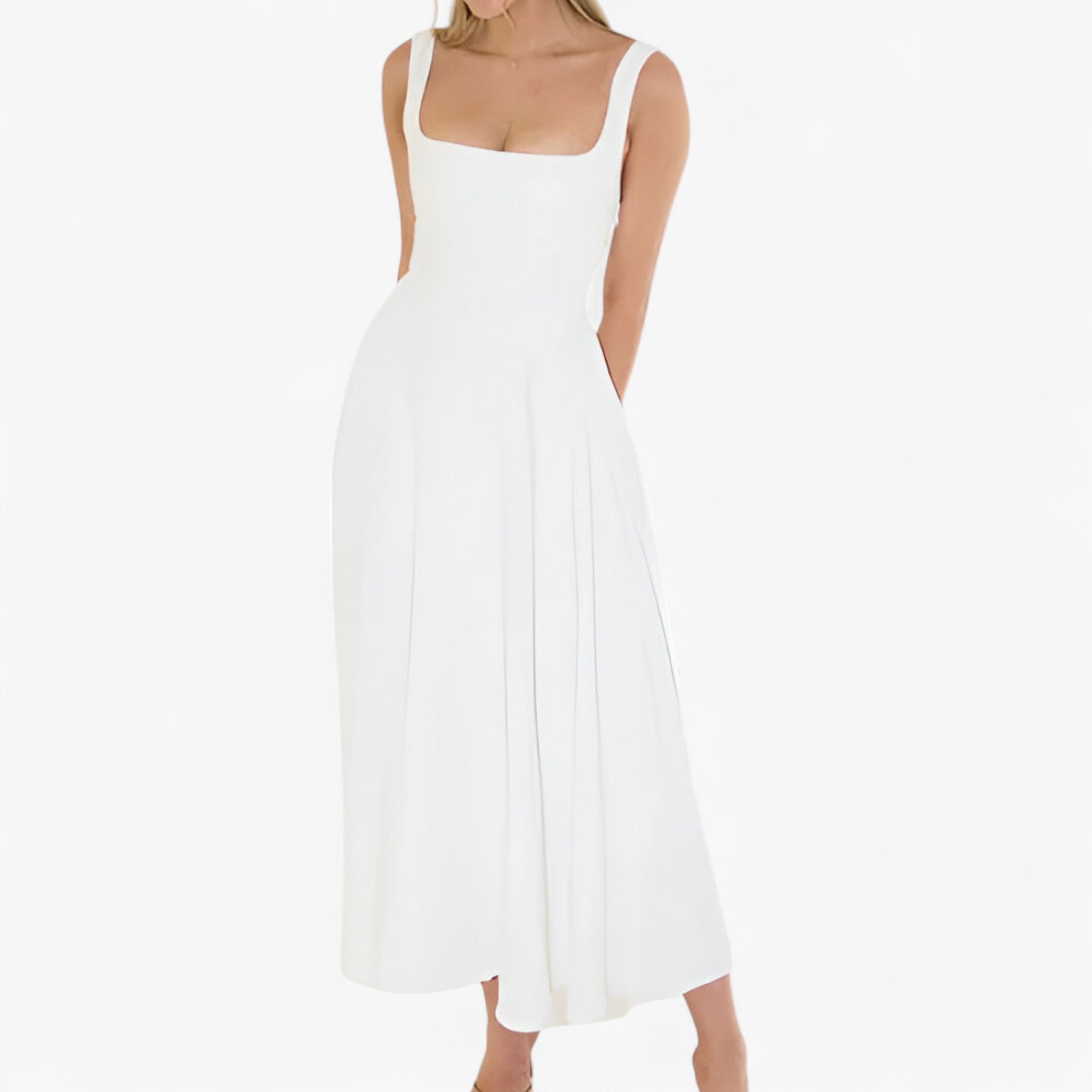Lilou | Elegant midikjole - - women's fashion - {{ product_tags }