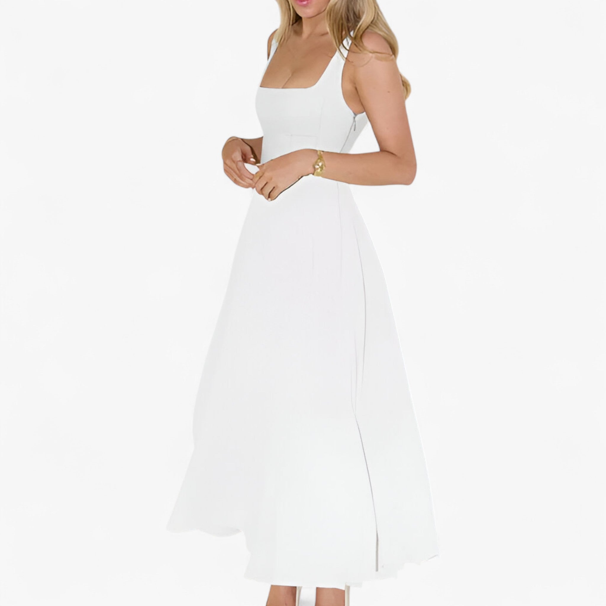 Lilou | Elegant midikjole - - women's fashion - {{ product_tags }