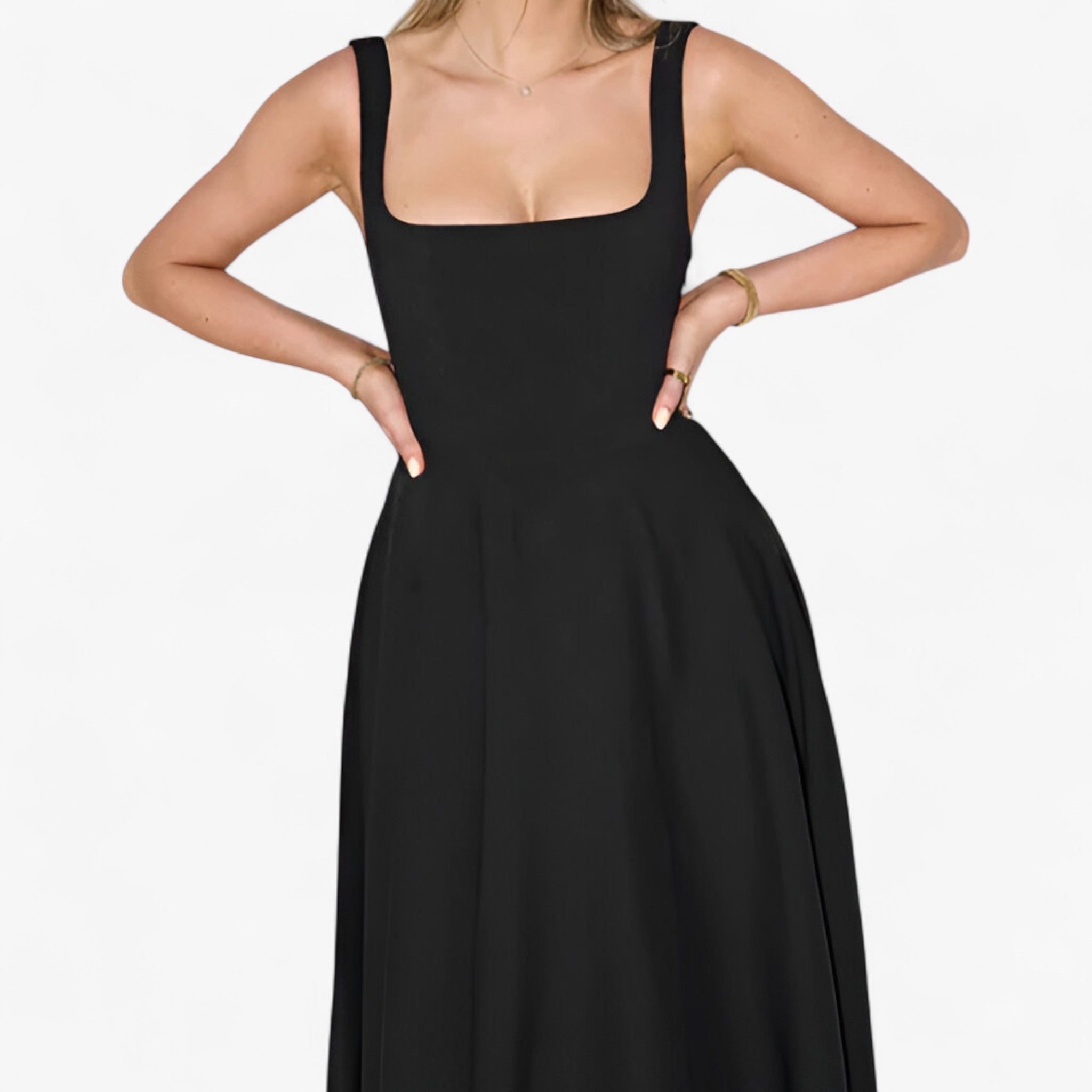 Lilou | Elegant midikjole - - women's fashion - {{ product_tags }