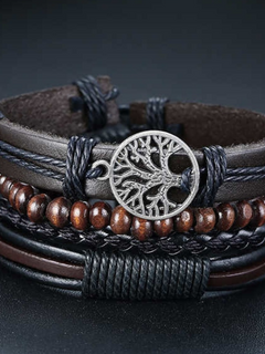KNOX Vintage Tree of Life-armbånd (4-i-1)