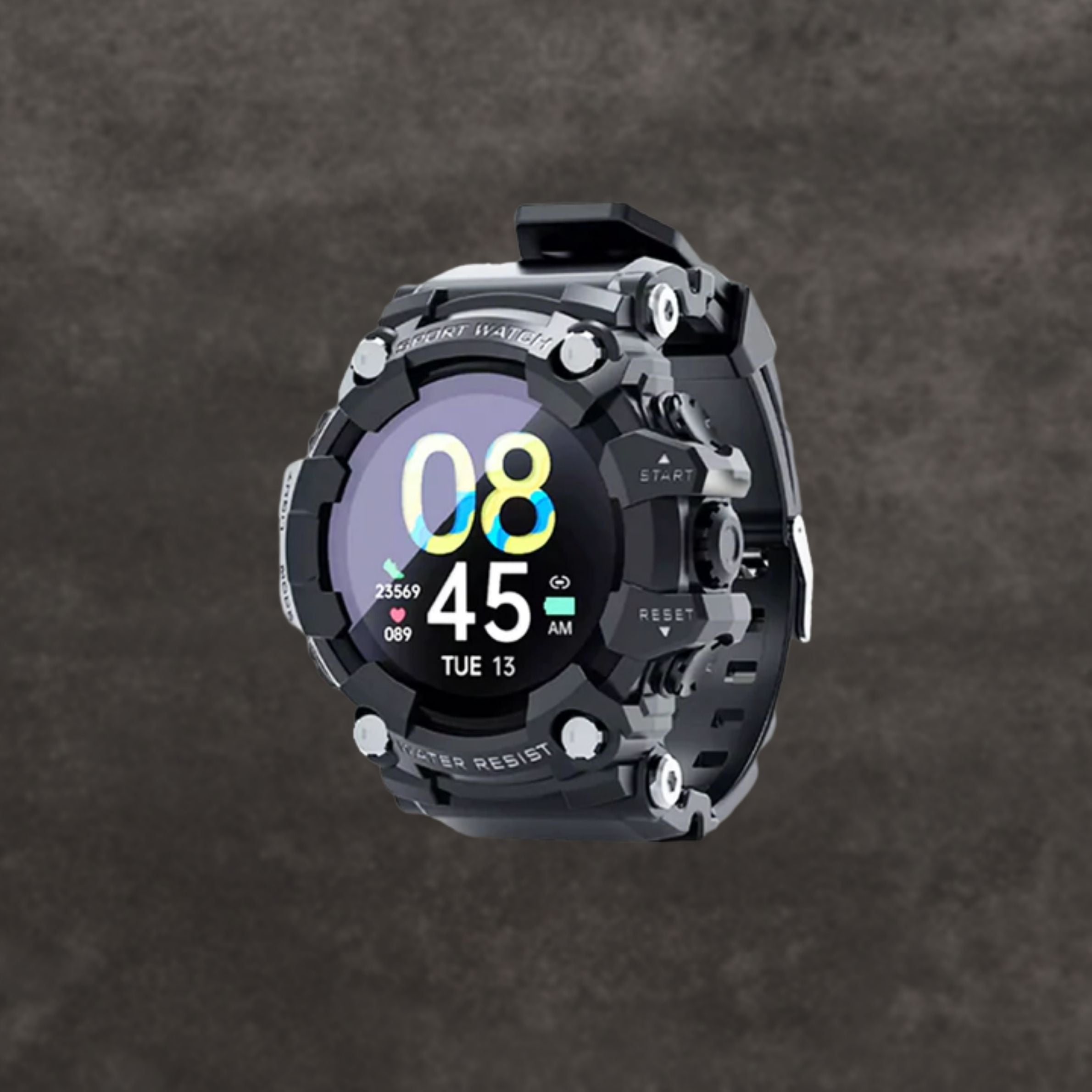Militært Smartwatch™ - Sort - watches - {{ product_tags }