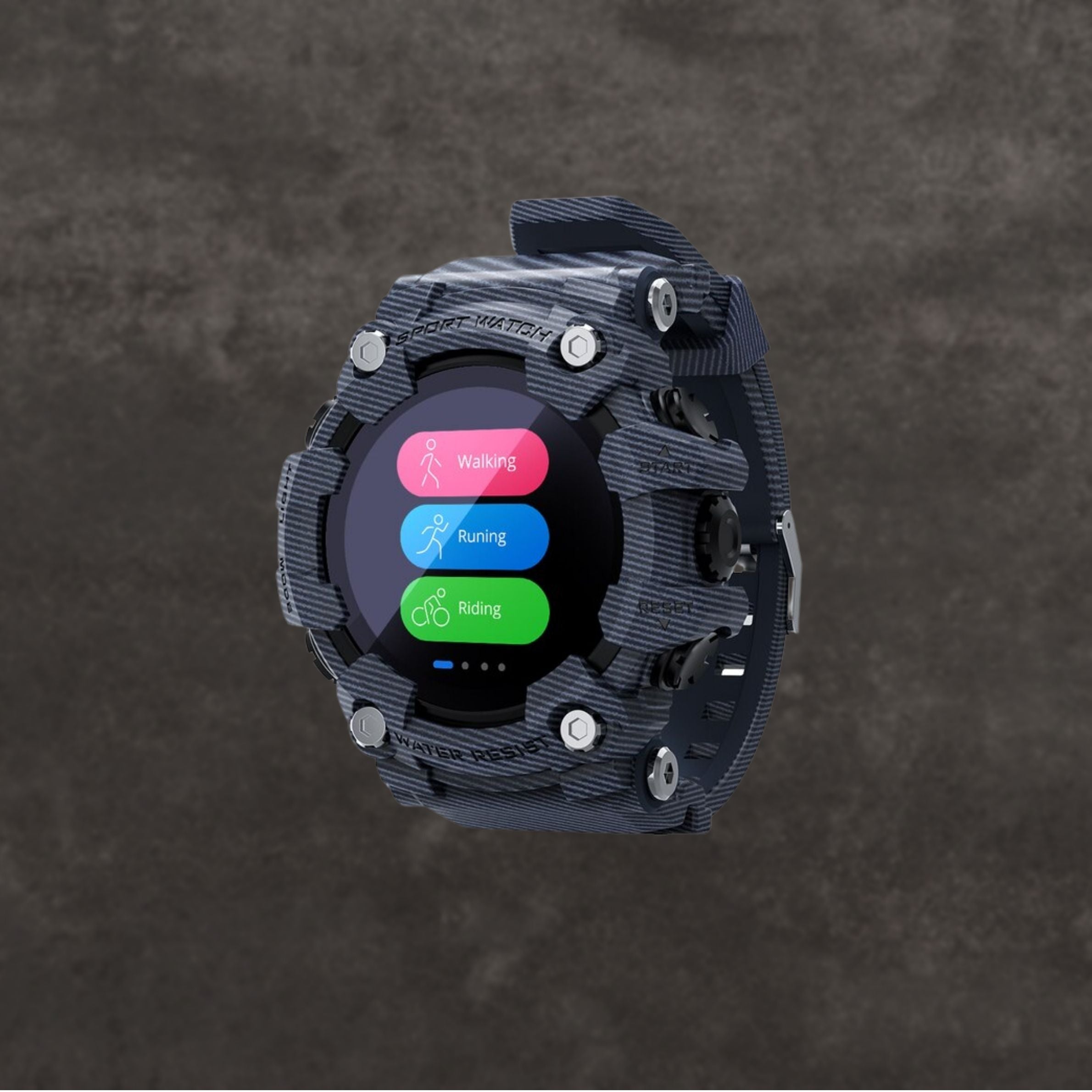Militært Smartwatch™ - Blå - watches - {{ product_tags }