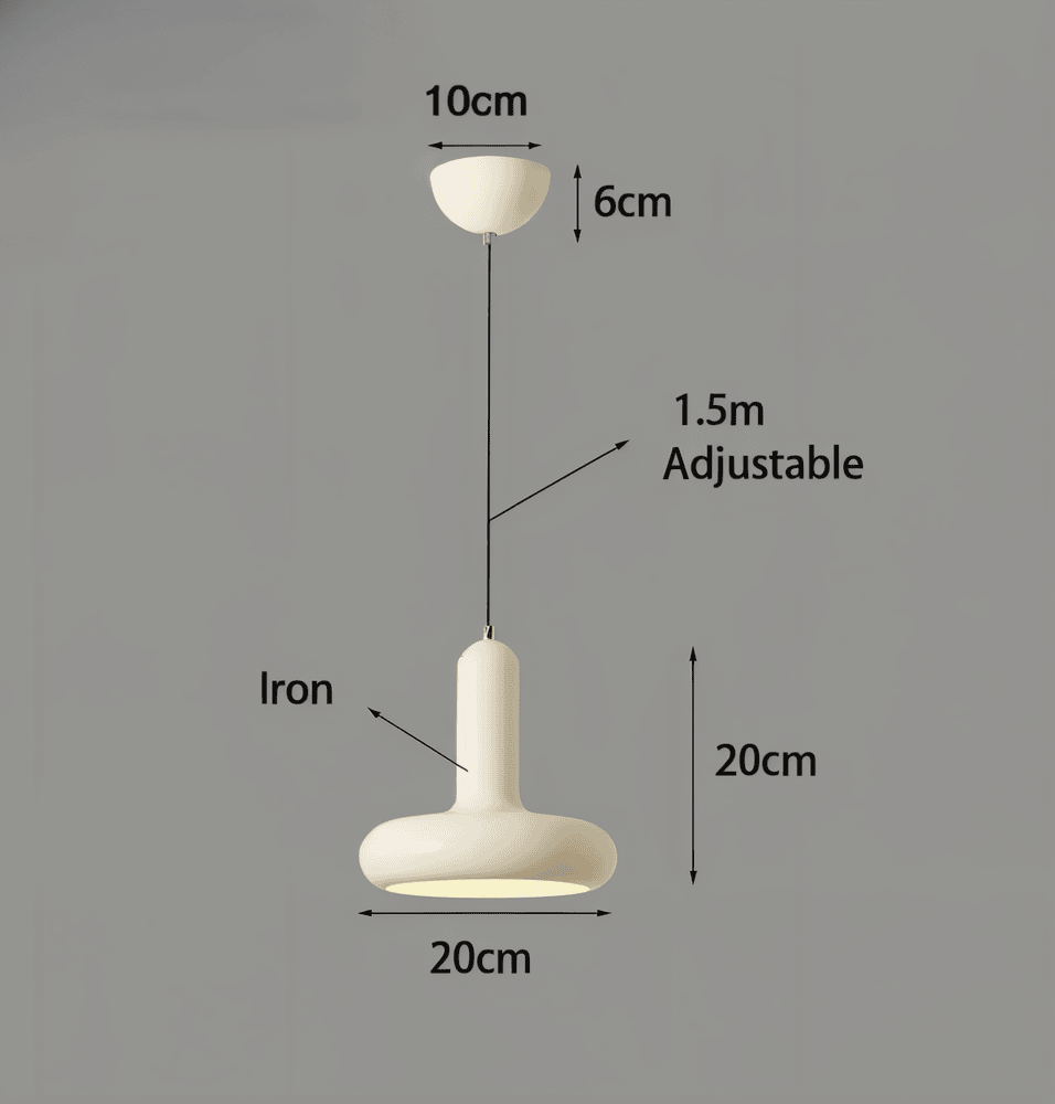 RetroPop Bauhaus Loftslampe - Macaron Stil - - Home Decor - {{ product_tags }
