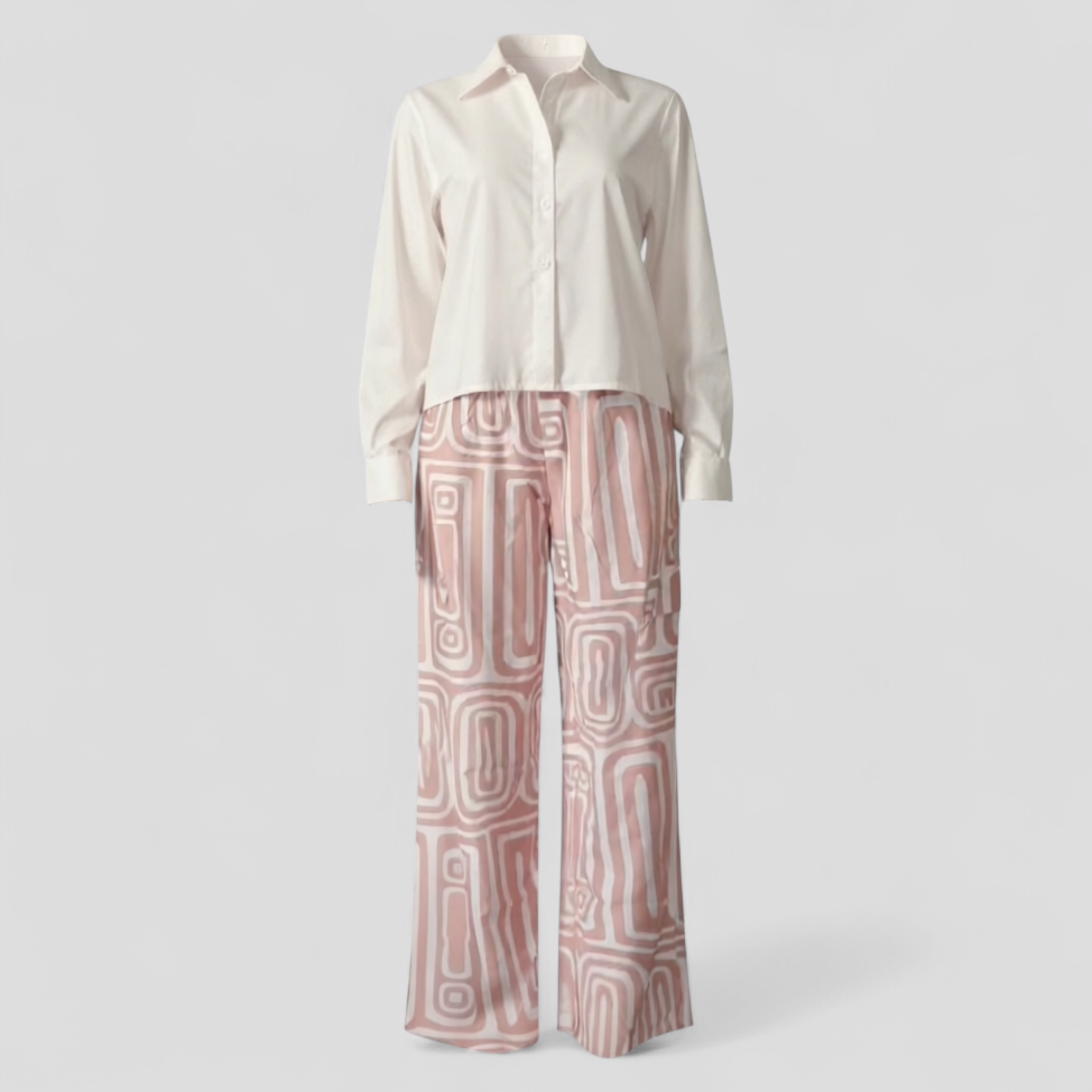 Isabella | Kontorsæt 2 dele - Elegant og professionel - Lyserød - women's fashion - {{ product_tags }
